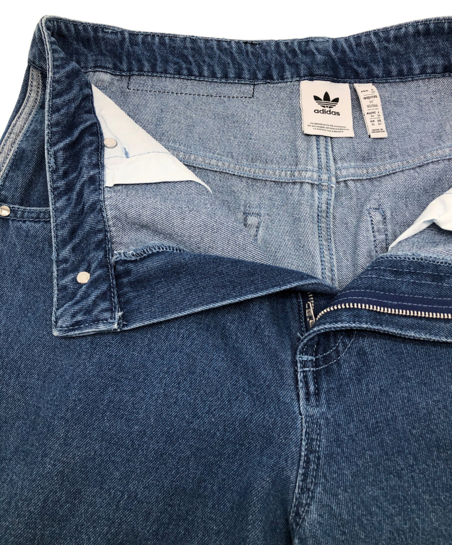 中古・古着通販】adidas (アディダス) デニムファイヤーバードパンツ