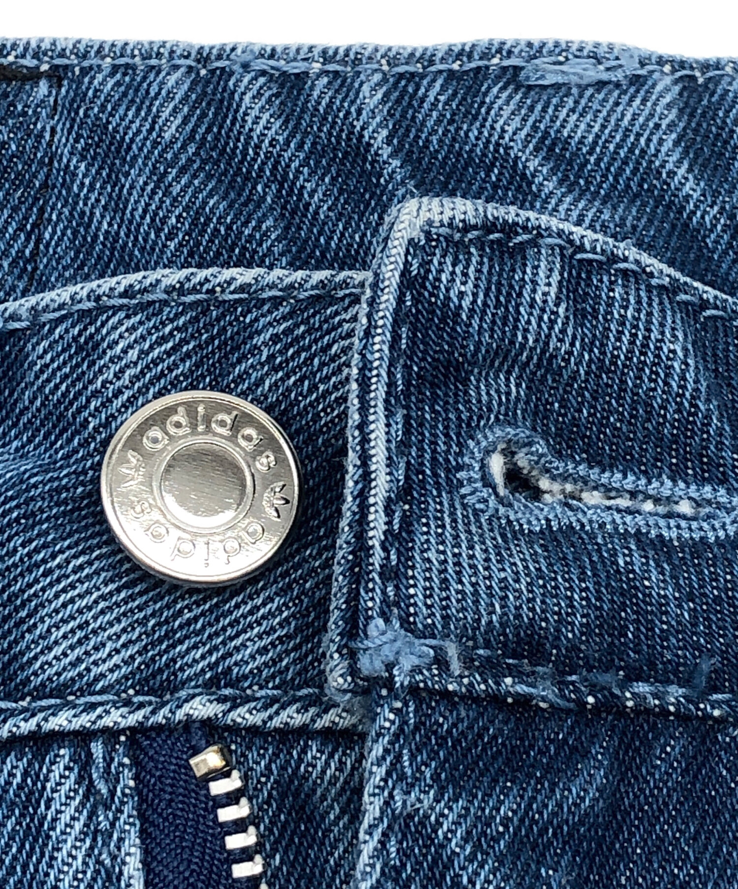 中古・古着通販】adidas (アディダス) デニムファイヤーバードパンツ 