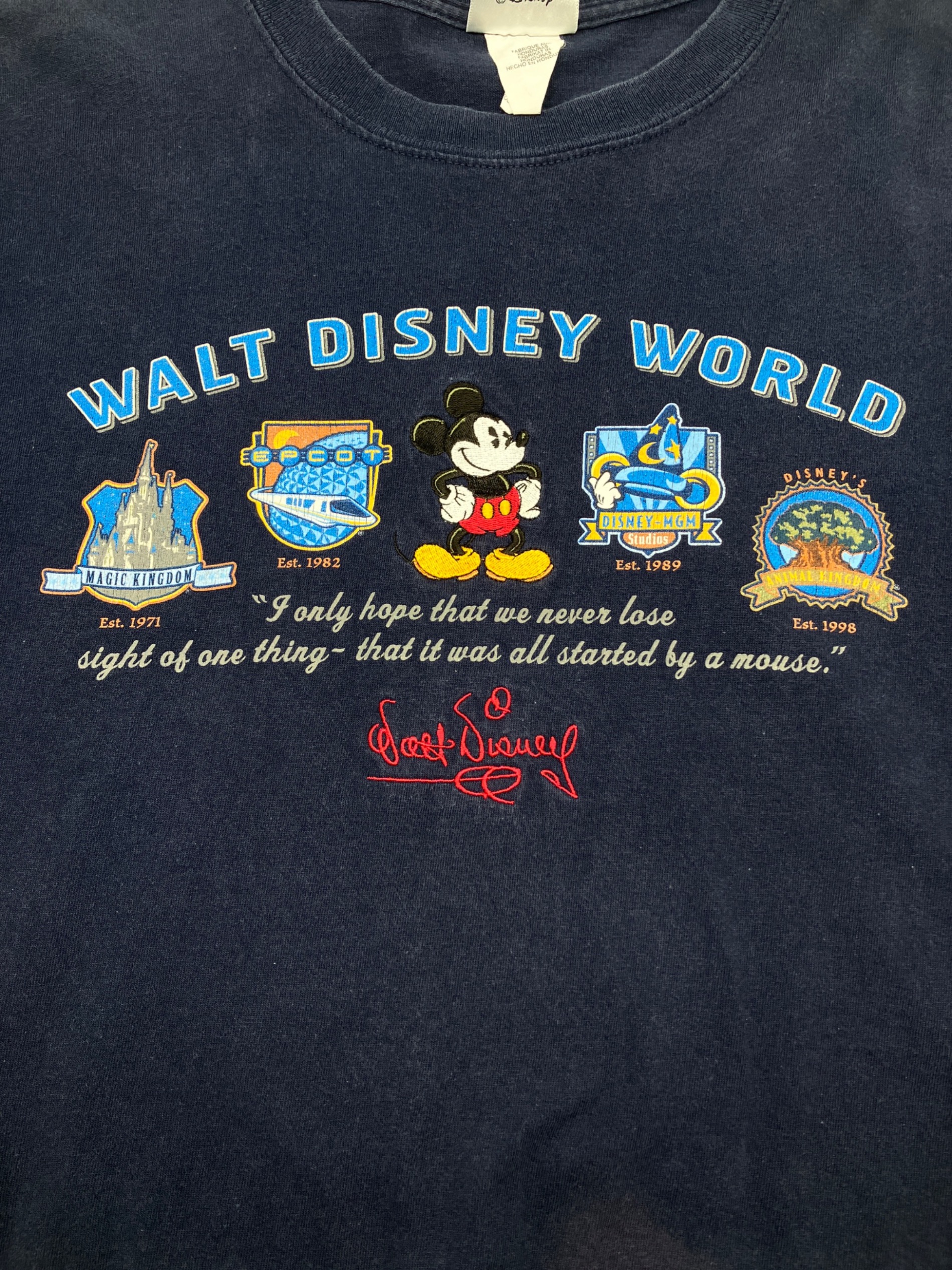 中古・古着通販】Walt Disney World (ウォルトディズニーワールド) 90s