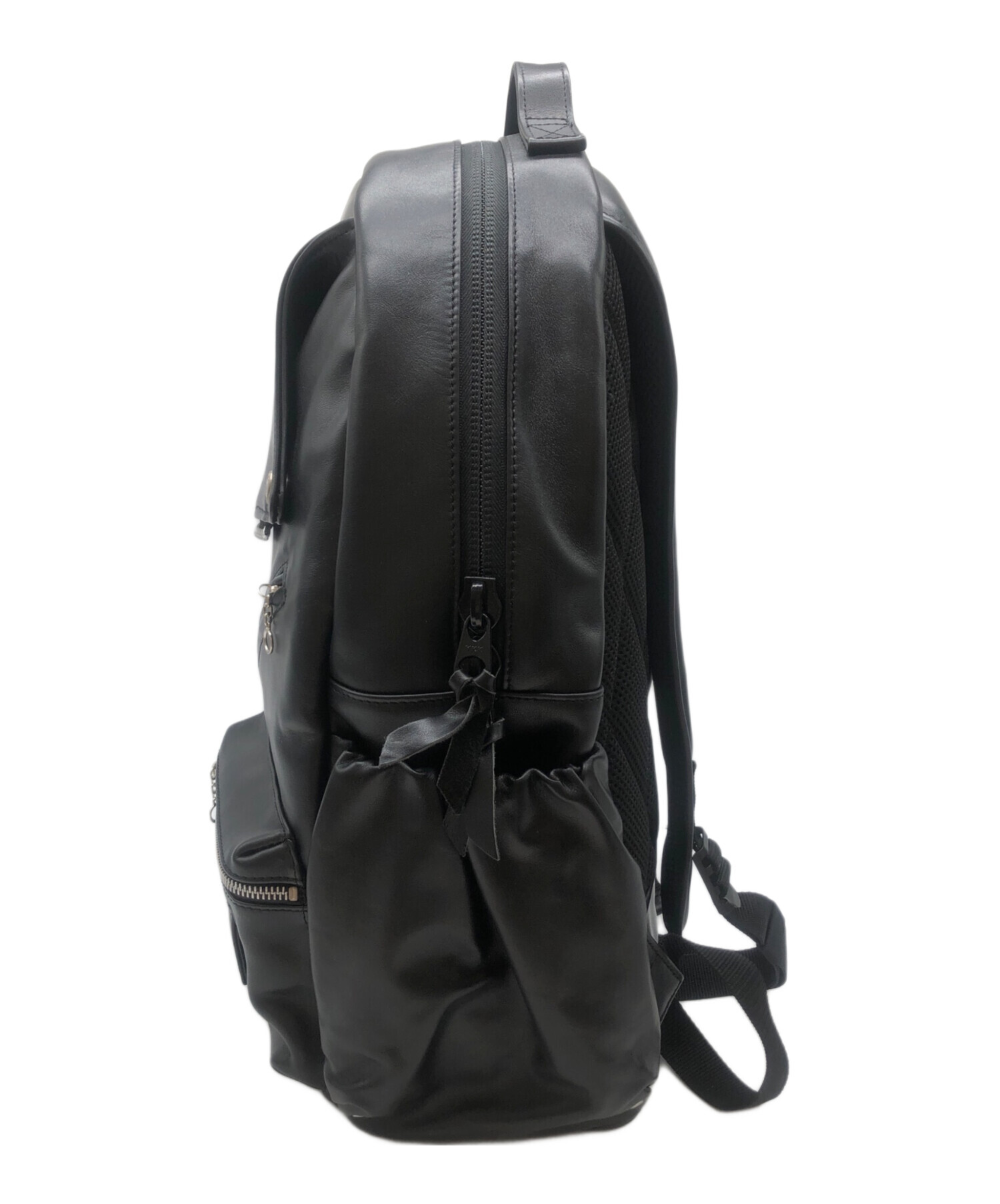 ○★新品未使用　Schott（ショット）　ライダース デイパック　ブラック 中古・古着通販】Schott (ショット) ライダースデイパック ブラック