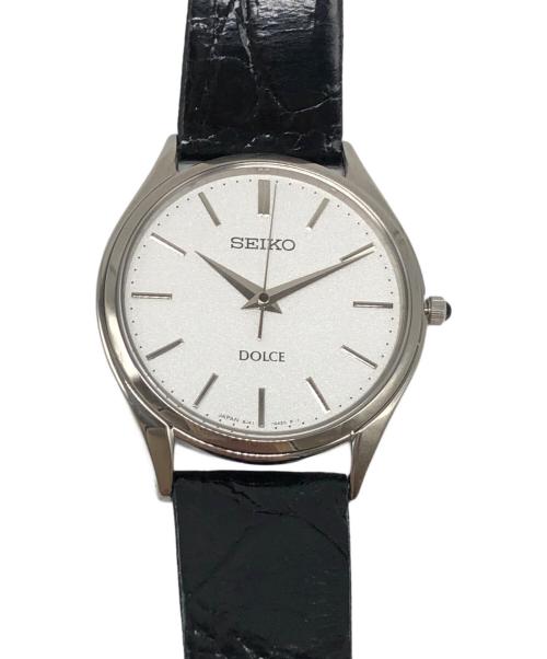 SEIKO・ドルチェ・QZ・稼働品・中古品 中古・古着通販】SEIKO (セイコー) ドルチェ ホワイト｜ブランド
