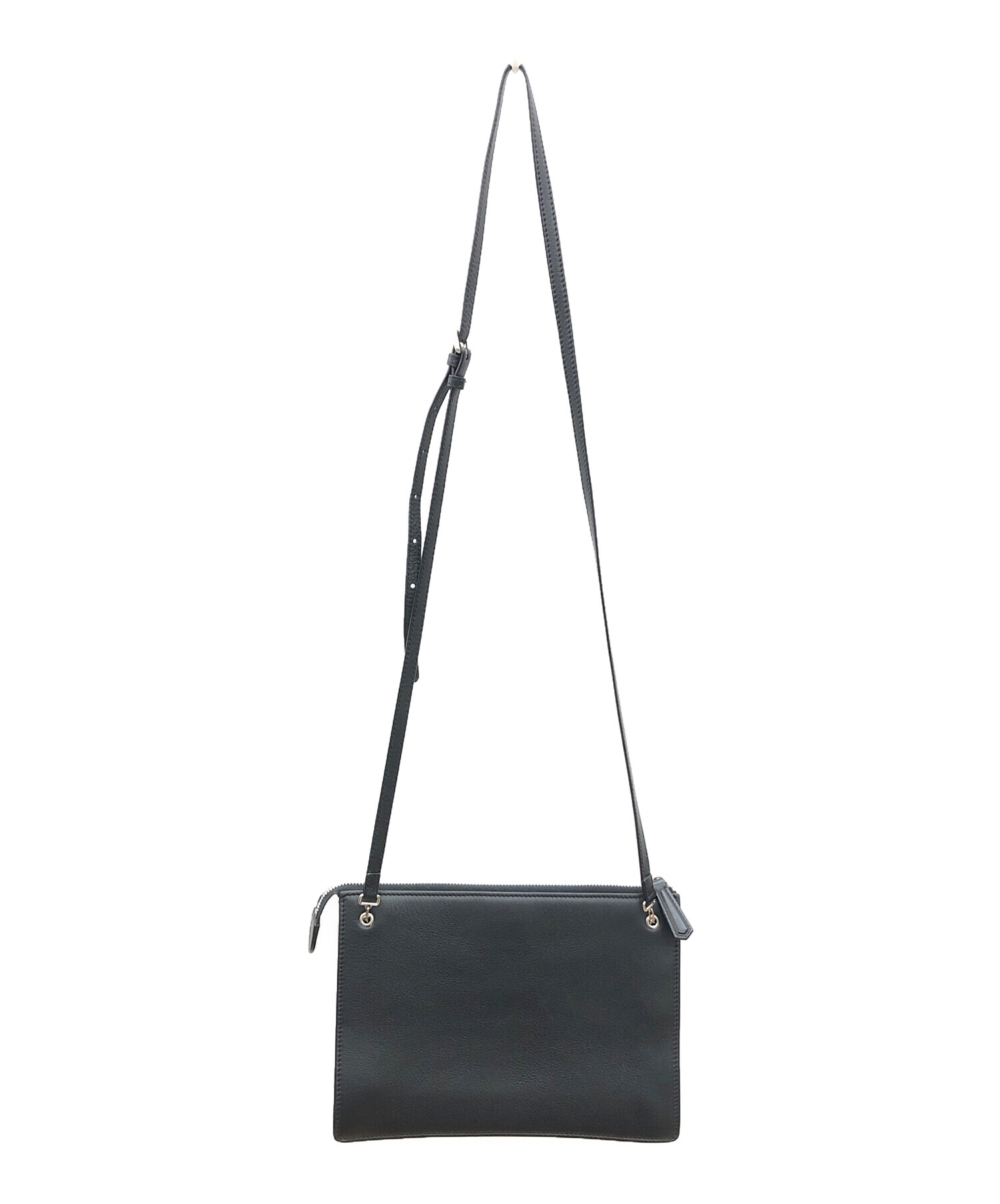 FENDI フェンディ ショルダーバッグ  黒 【古着】【中古】【送料無料】 中古・古着通販】FENDI (フェンディ) ショルダーバッグ ブラック