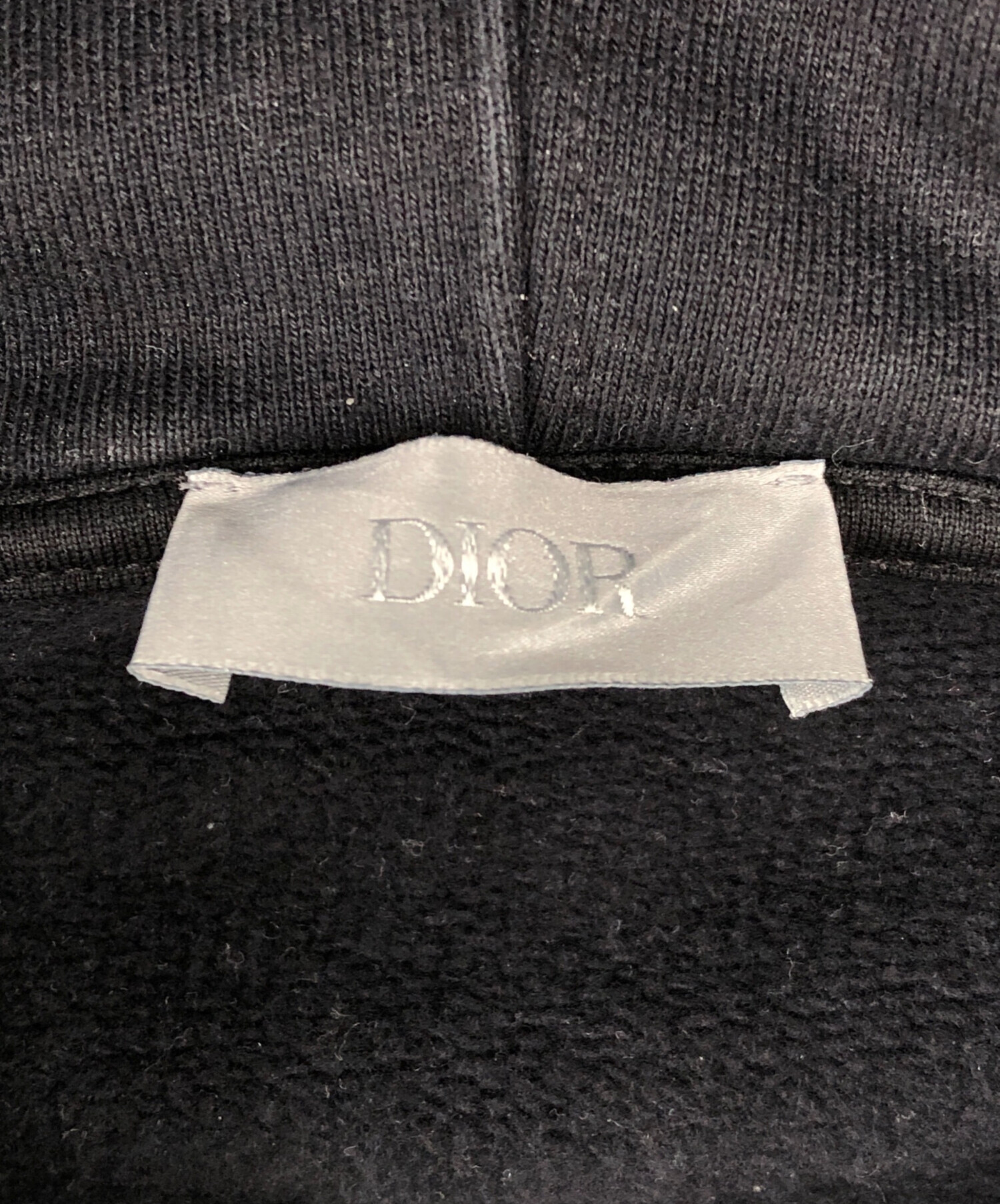 中古・古着通販】Dior (ディオール) プルオーバーパーカー ブラック