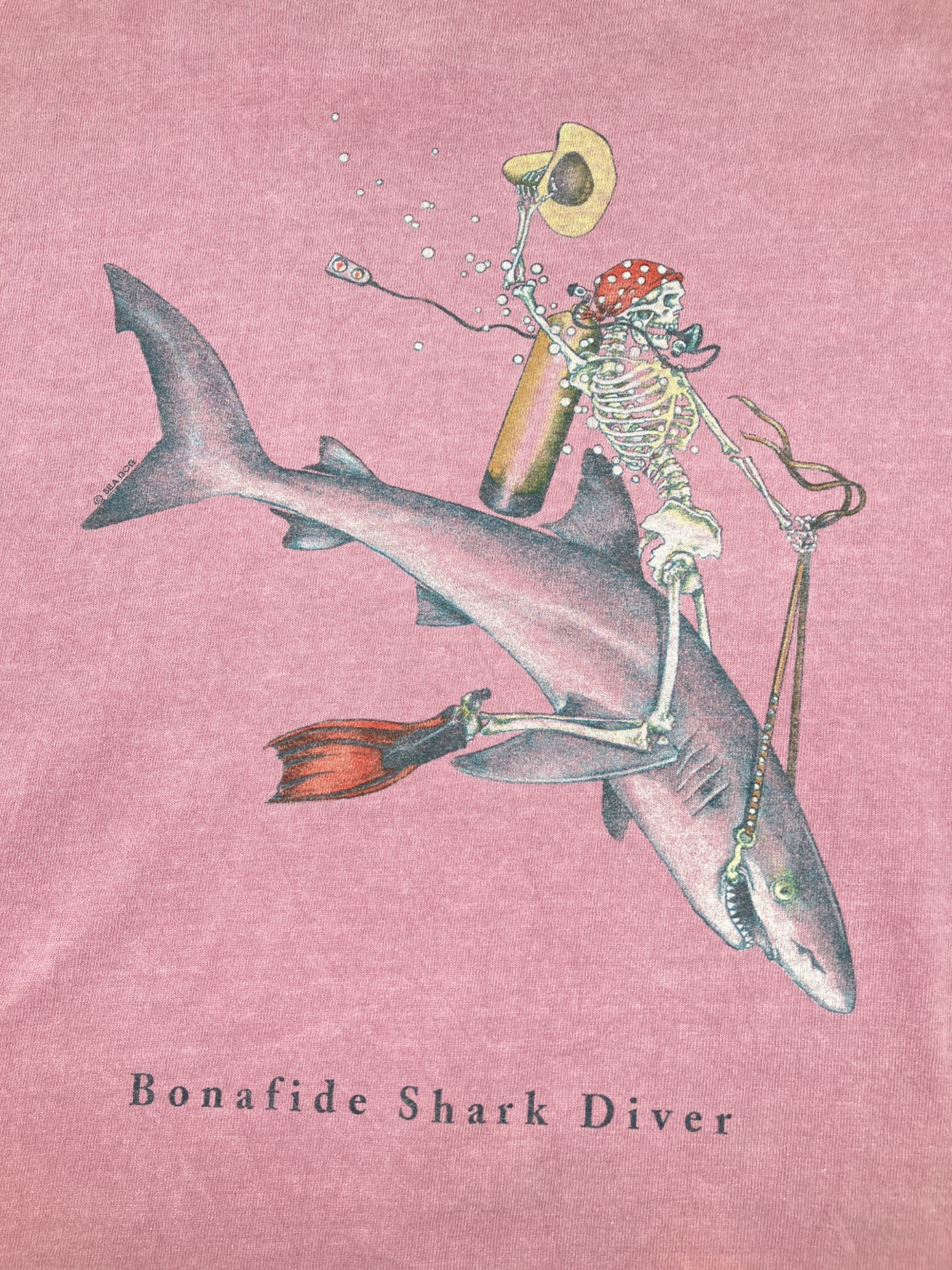 中古・古着通販】SEA DOG (シードッグ) 90sプリントTシャツ USA製 古着 