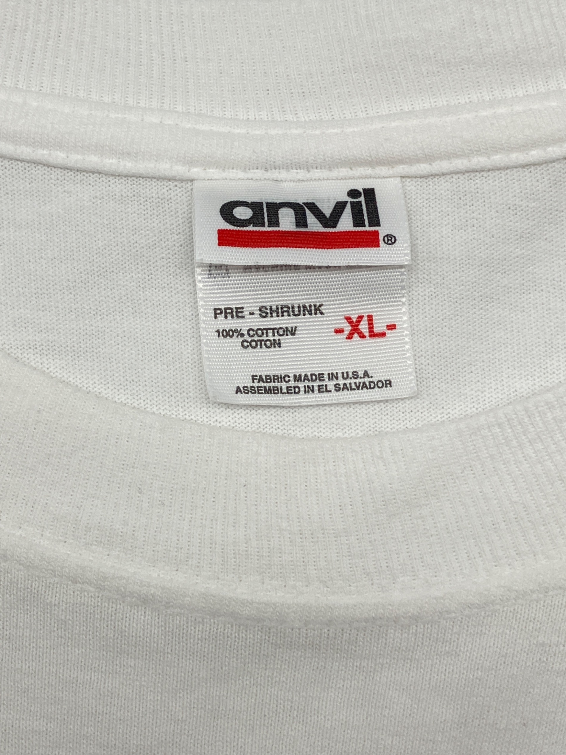 中古・古着通販】anvil (アンヴィル) 90sプリントTシャツ ホワイト