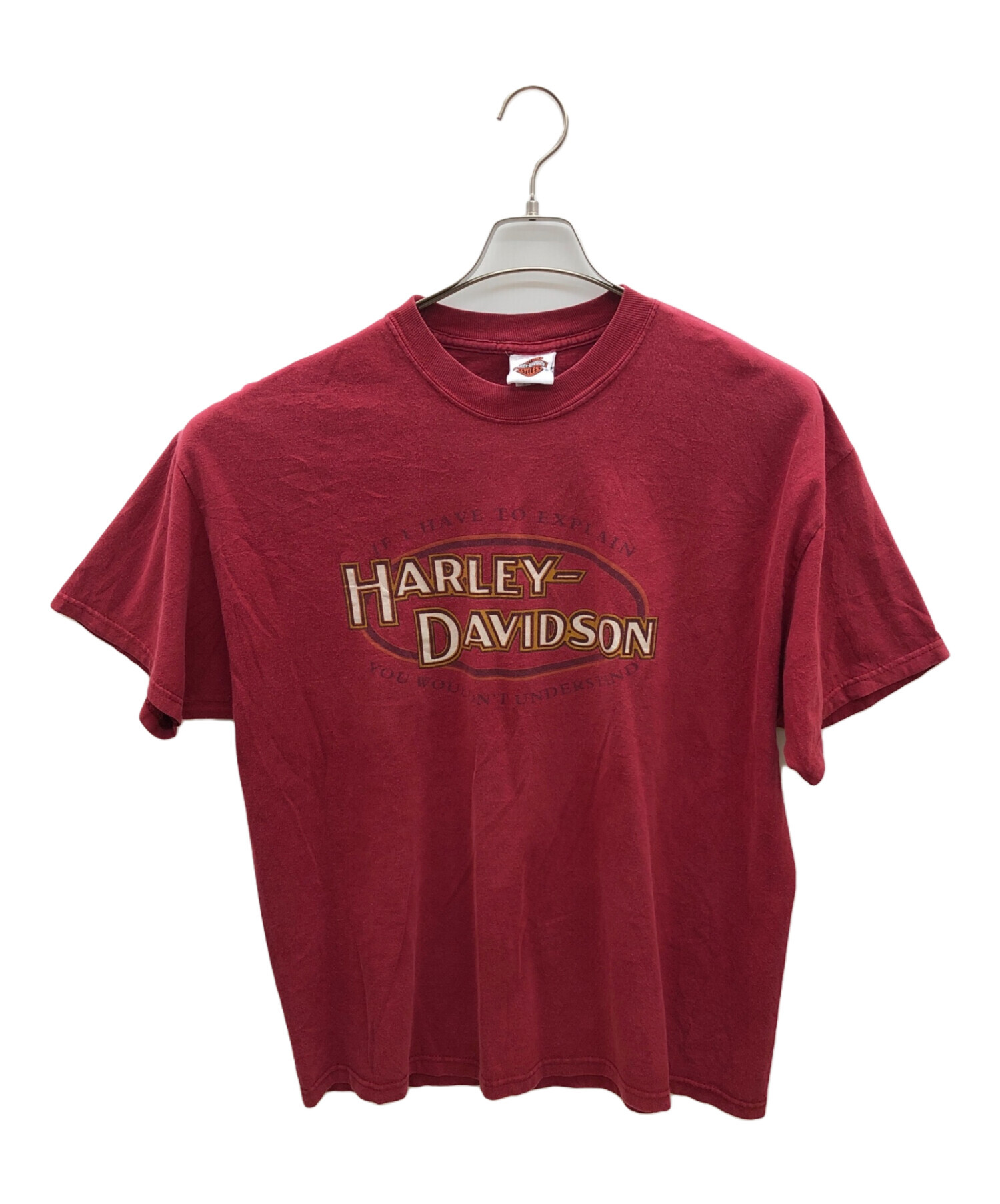 00s ビンテージ Tシャツ Hanes BLUCO UNCROWD ハーレー 中古・古着通販】HARLEY-DAVIDSON (ハーレーダビッドソン) Hanes