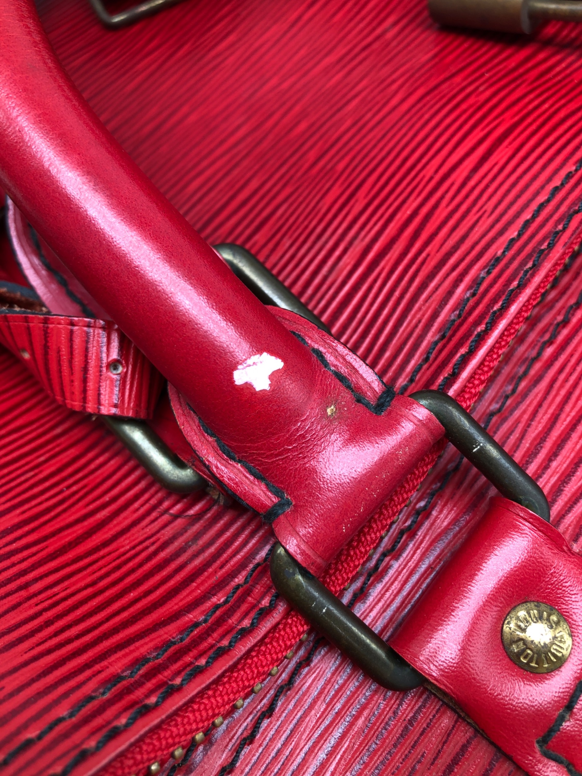 中古・古着通販】LOUIS VUITTON (ルイ ヴィトン) ボストンバッグ エピ