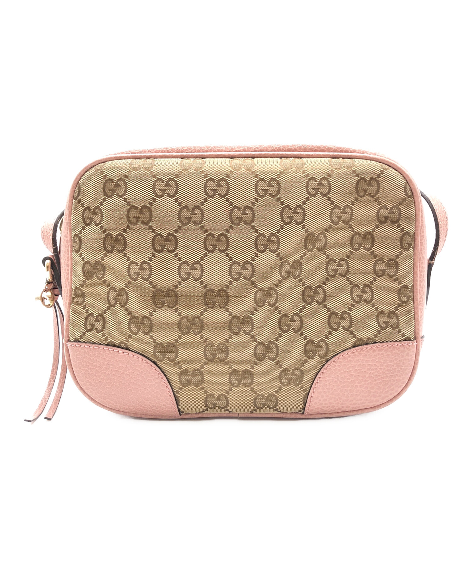中古・古着通販】GUCCI (グッチ) GGキャンバス ベージュ×ピンク 