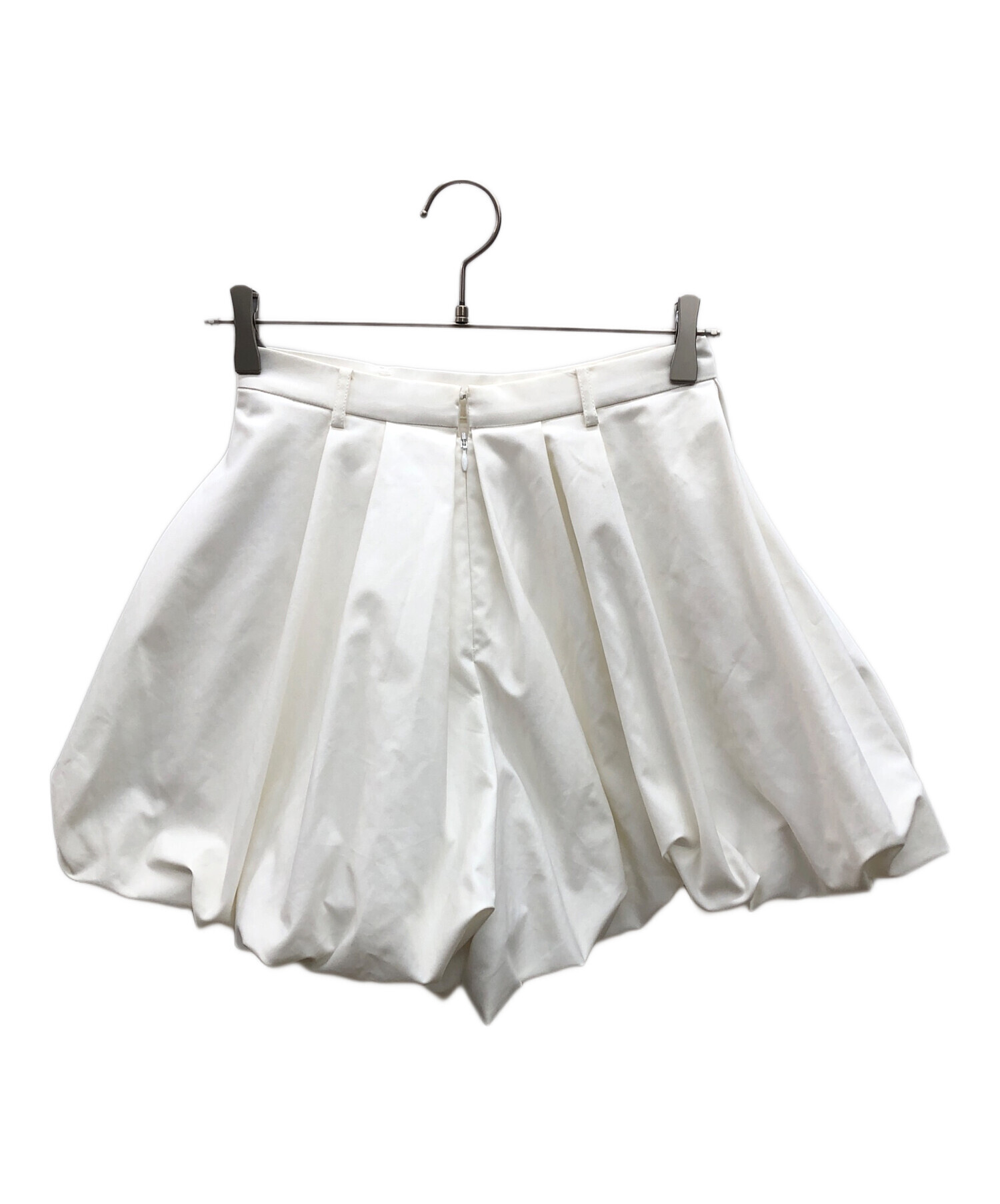 中古・古着通販】Snidel (スナイデル) バルーンミニスカート ホワイト