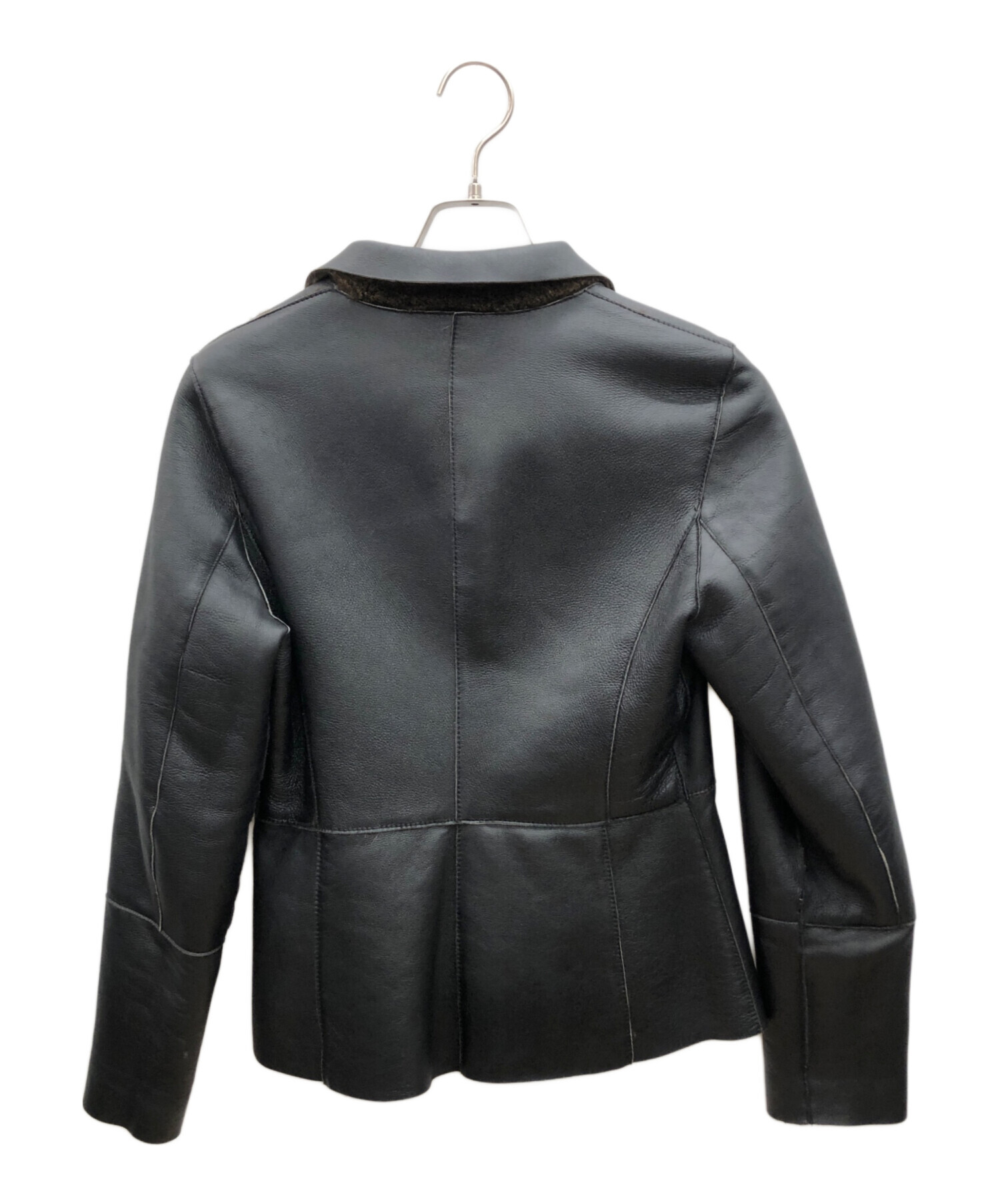 中古・古着通販】BALLY (バリー) リバーシブルラムレザー3Bジャケット