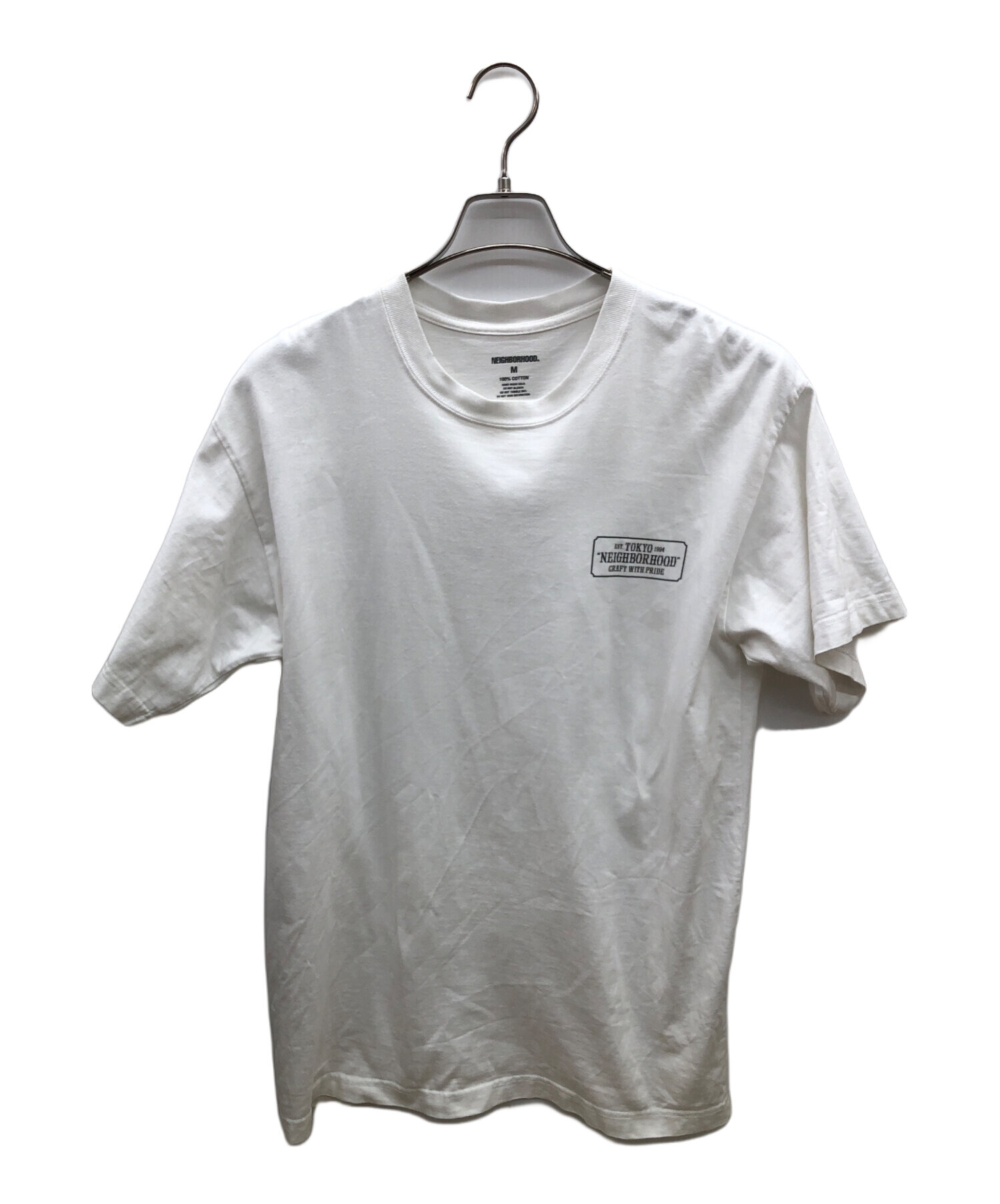 中古・古着通販】NEIGHBORHOOD (ネイバーフッド) Tシャツ ホワイト 