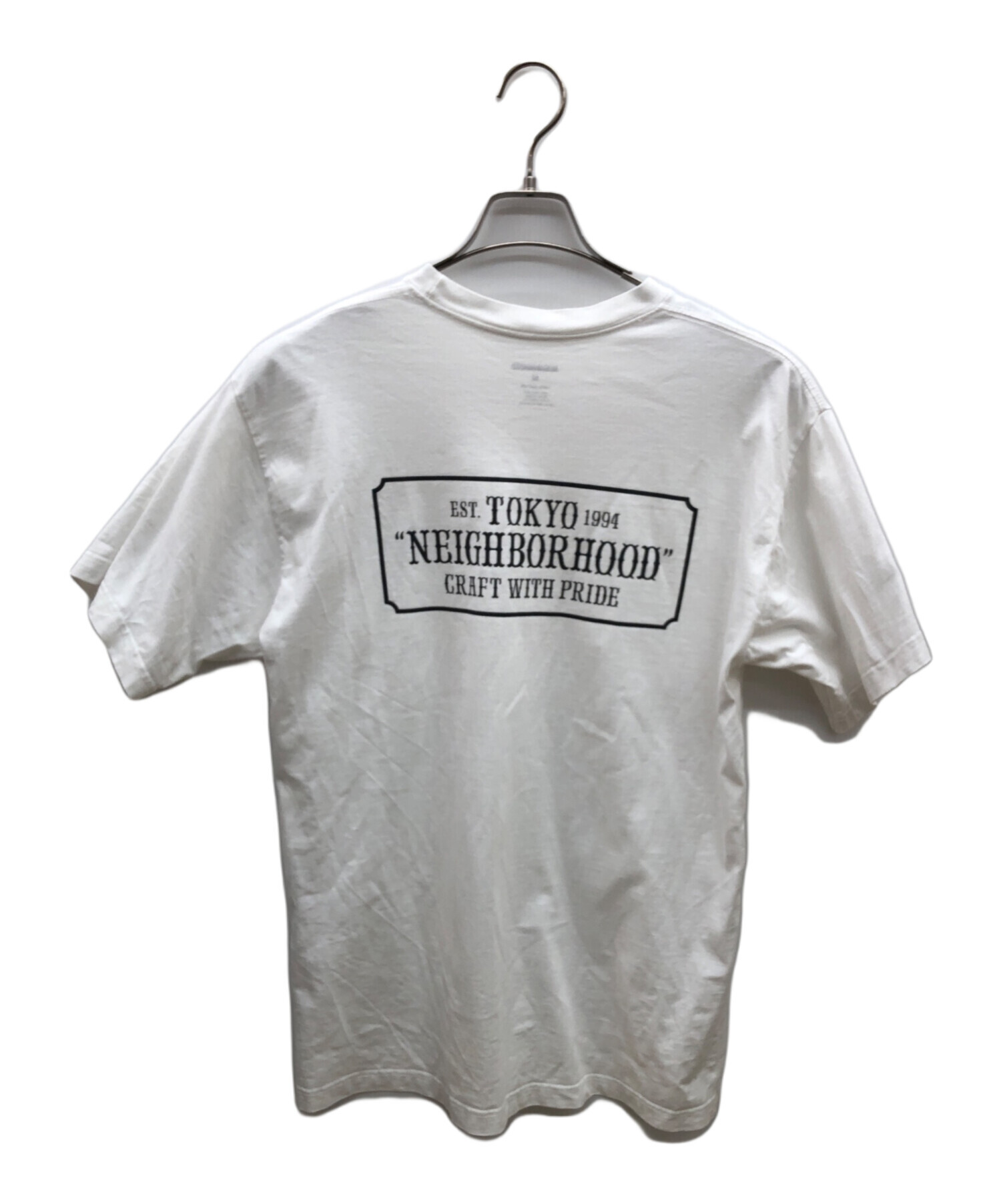 中古・古着通販】NEIGHBORHOOD (ネイバーフッド) Tシャツ ホワイト 