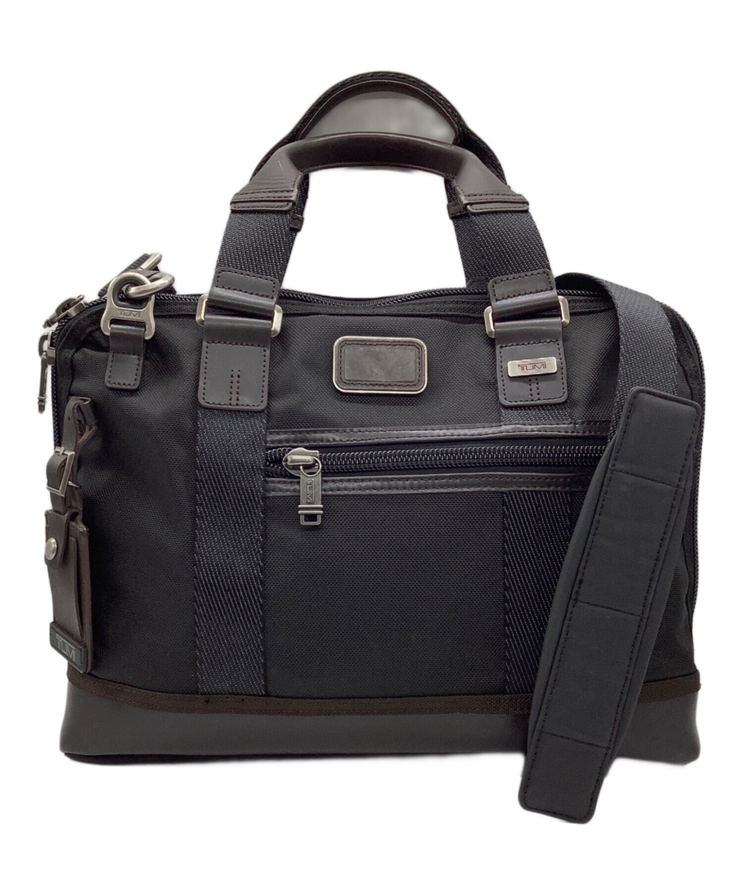 中古・古着通販】TUMI (トゥミ) 2WAYブリーフケース ブラック×ダーク