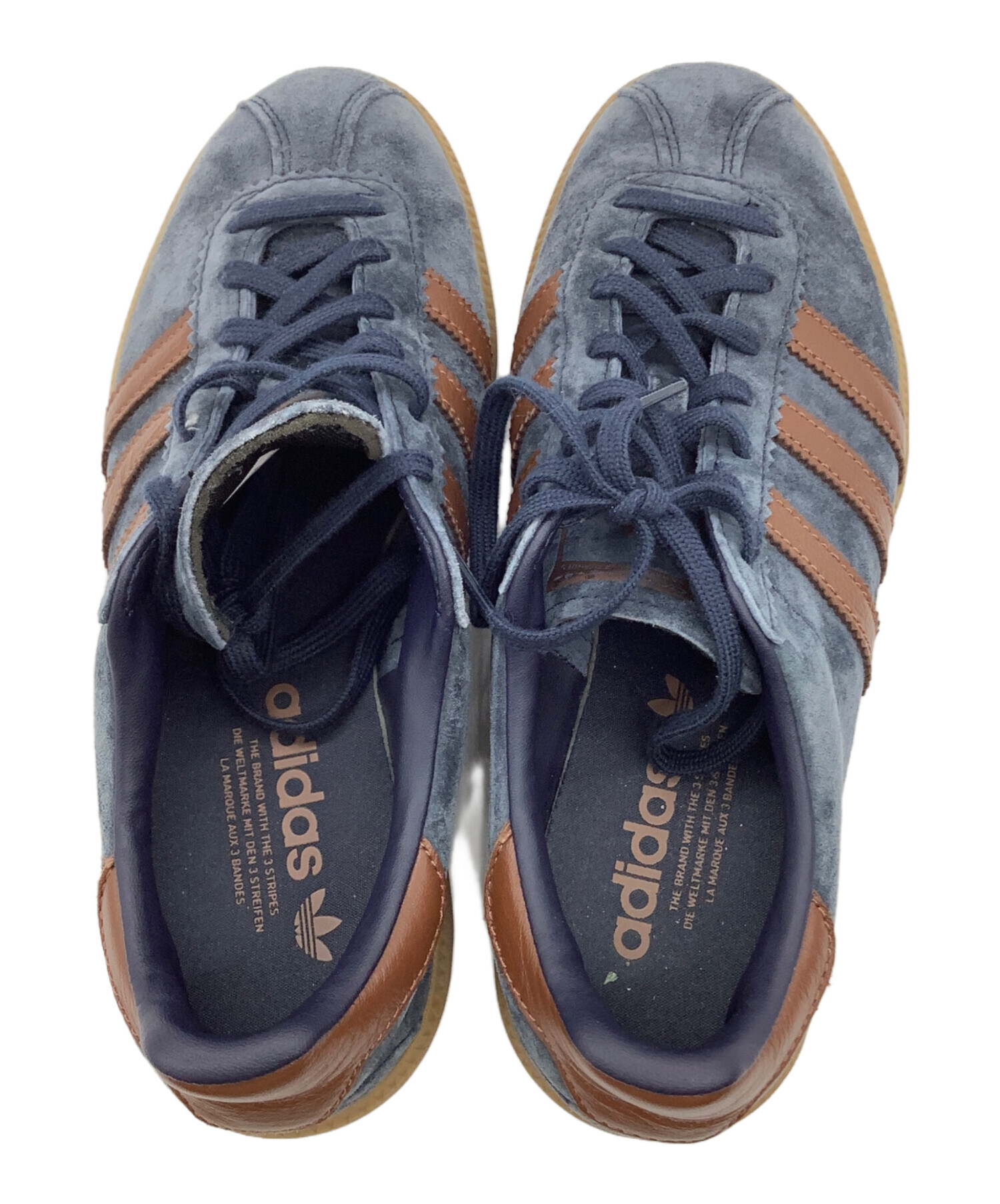 着払い巴 中古・古着通販】adidas (アディダス) BERMUDA ブラウン×ネイビー