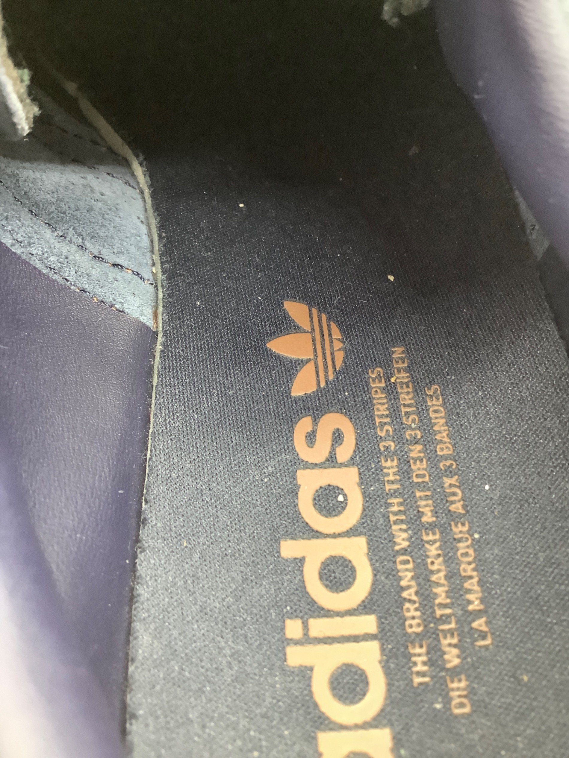 中古・古着通販】adidas (アディダス) BERMUDA ブラウン×ネイビー