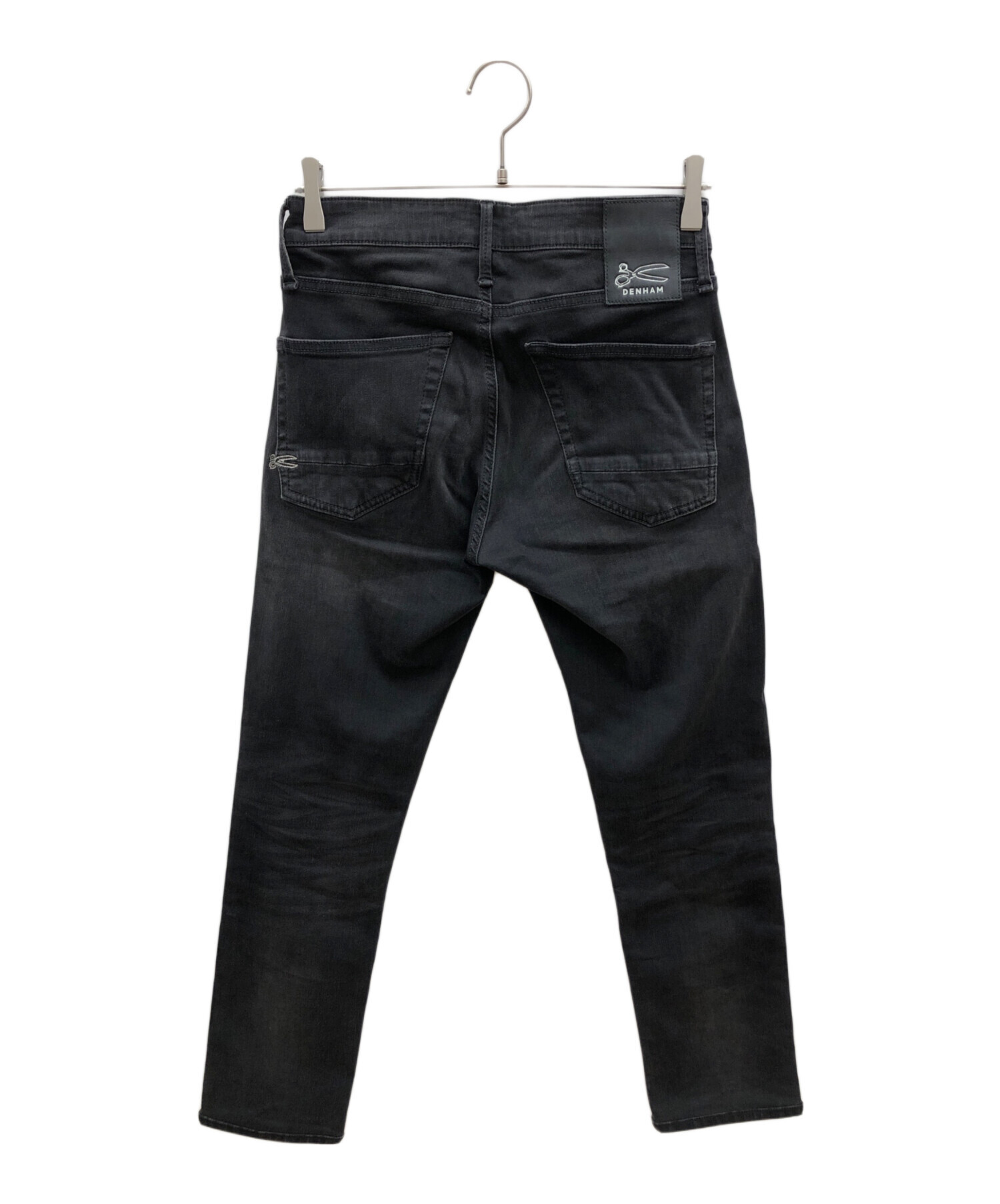 中古・古着通販】Denham (デンハム) デニムパンツ ブラック サイズ:W28