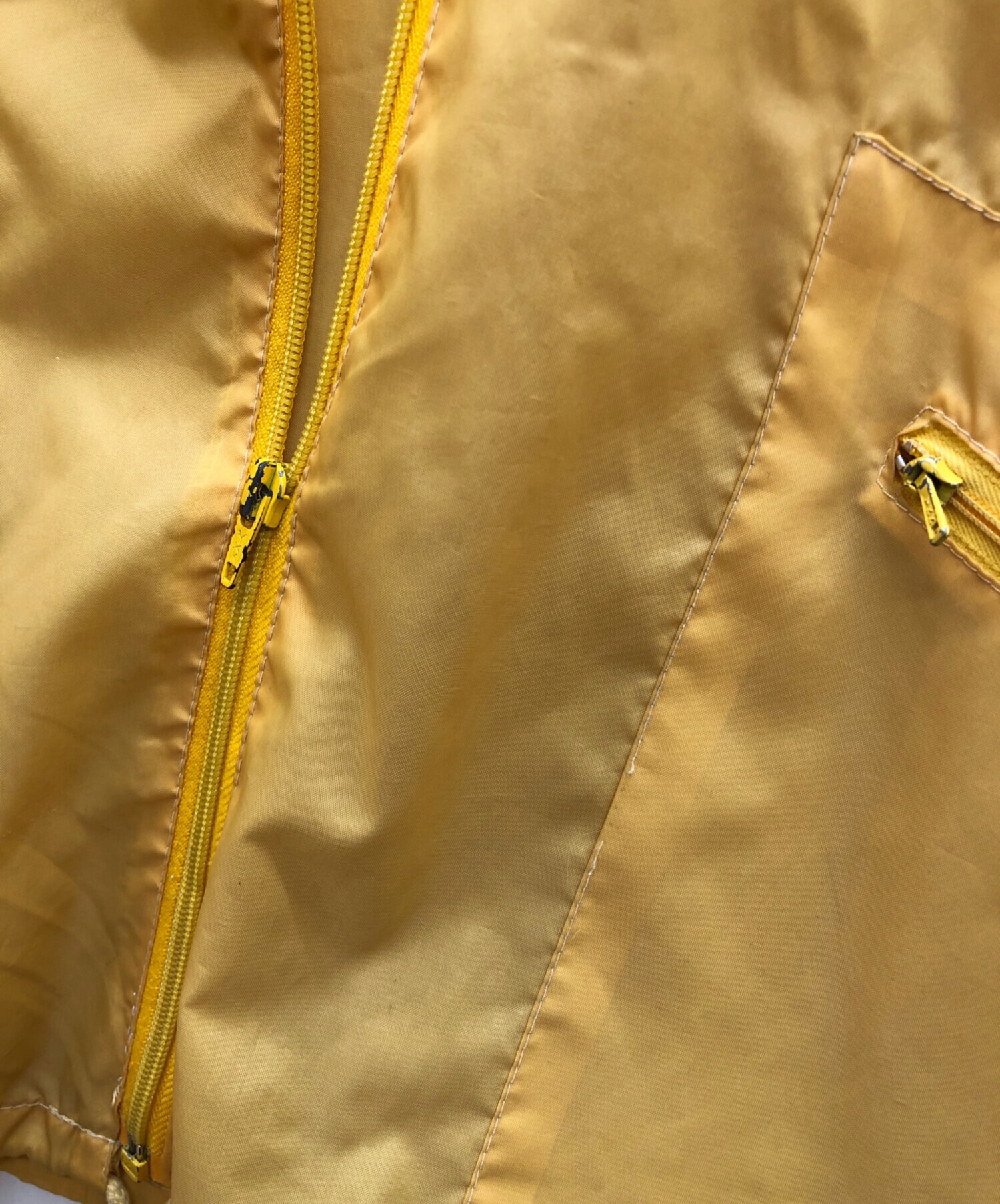 中古・古着通販】adidas (アディダス) 70sナイロンジャケット イエロー