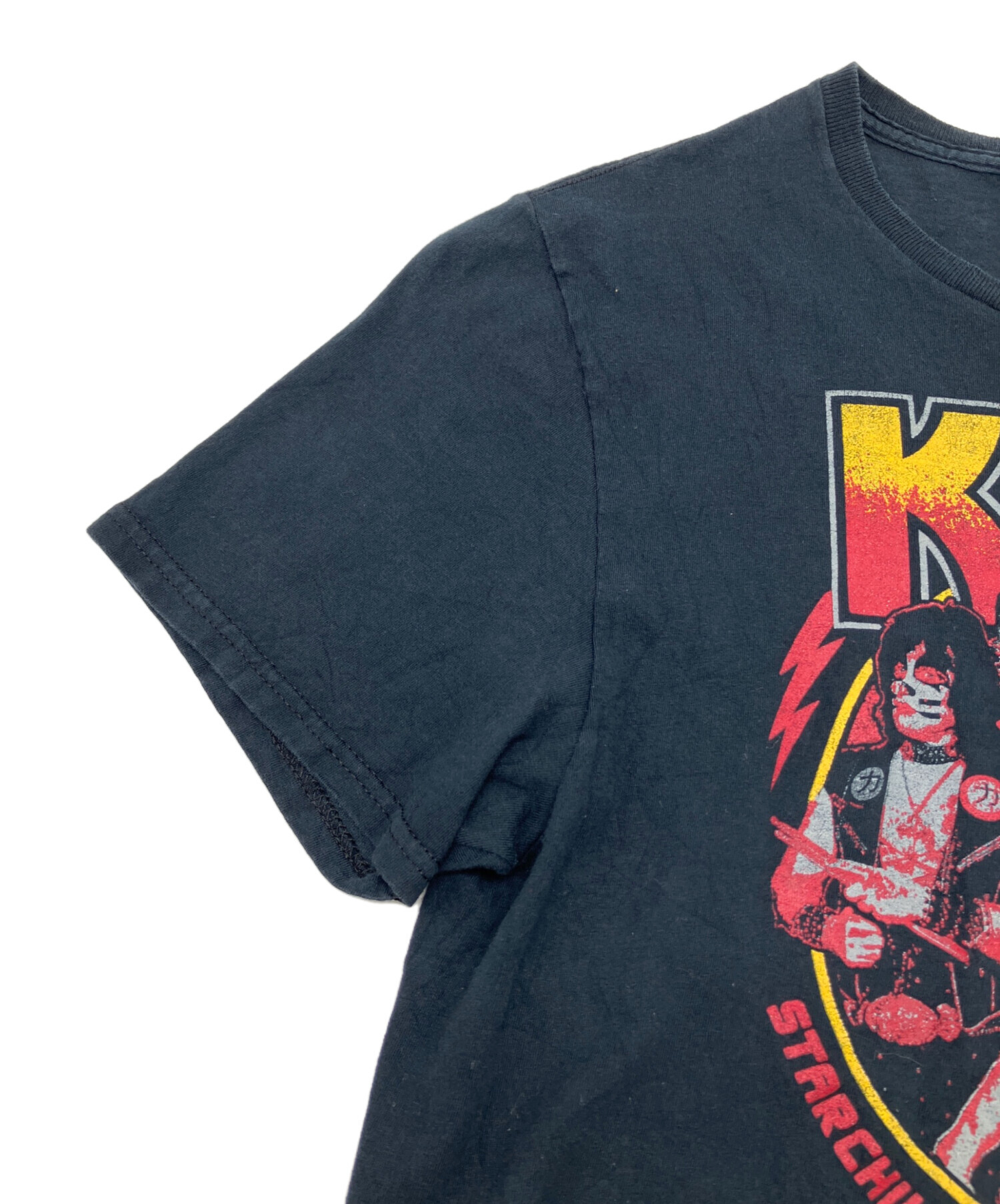 中古・古着通販】KISS (キッス) バンドTシャツ ブラック サイズ:M