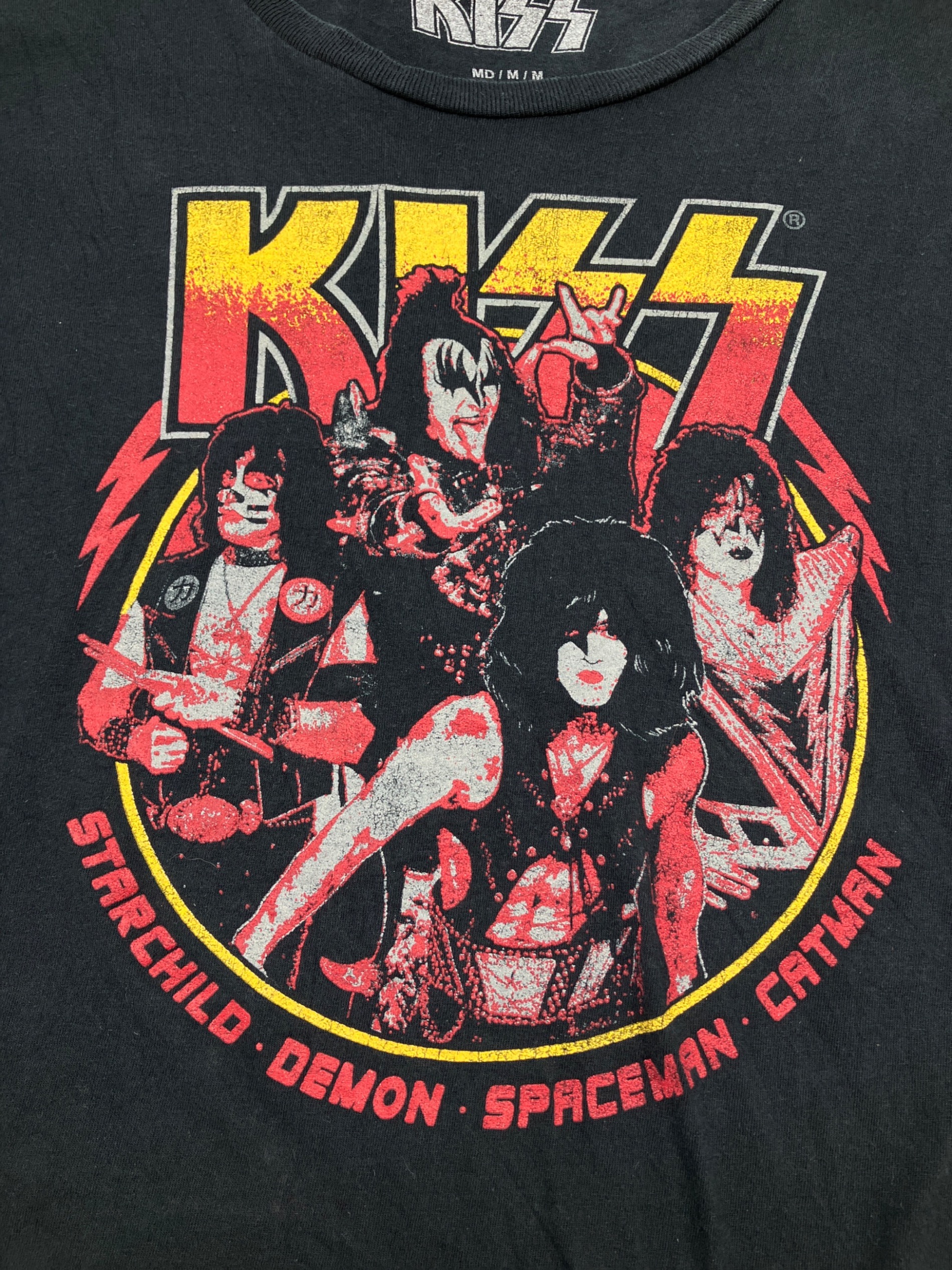 中古・古着通販】KISS (キッス) バンドTシャツ ブラック サイズ:M