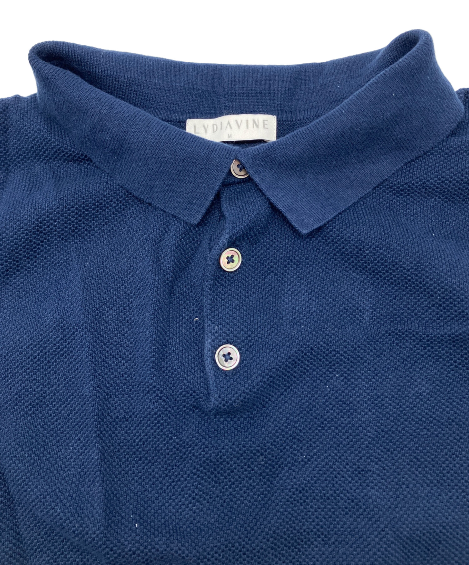 中古・古着通販】LYDIAVINE (リディアバイン) ポロシャツ ネイビー