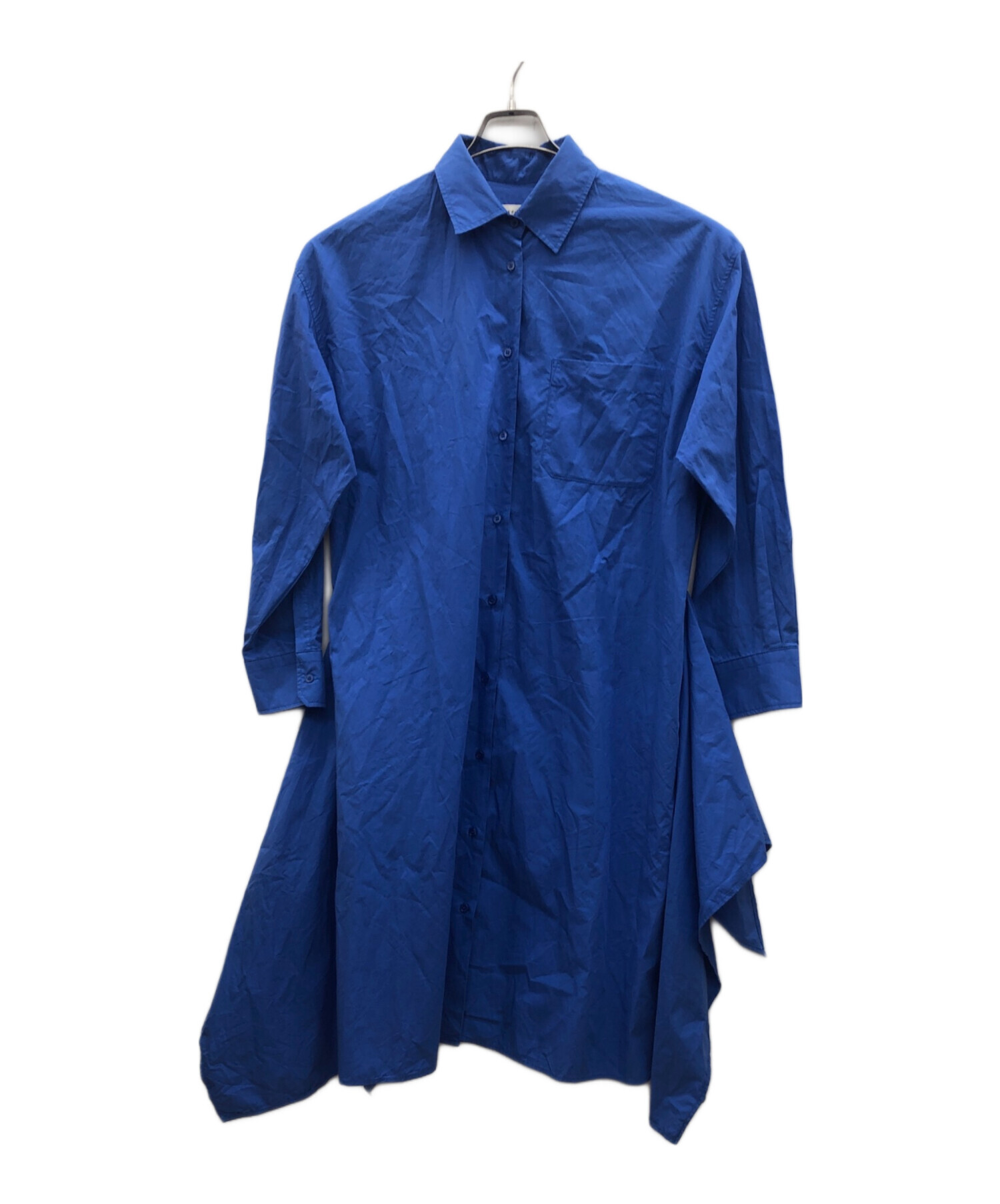 新品未使用タグ付 WEEKEND MaxMara シャツワンピース ブルー 44 新品未使用タグ付 WEEKEND MaxMara シャツワンピース ブルー 44