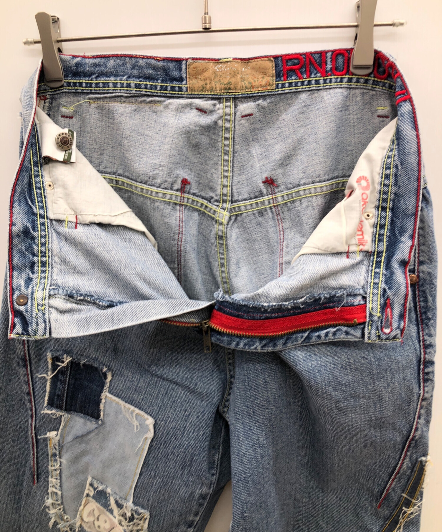 中古・古着通販】akademiks (アカデミクス) デニムパンツ ブルー