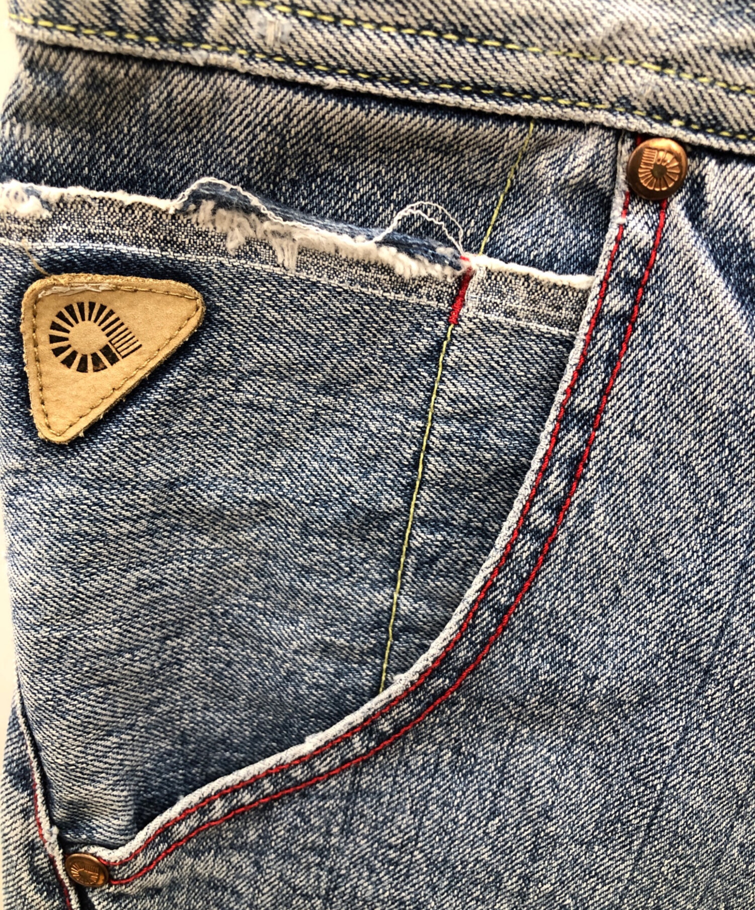 中古・古着通販】akademiks (アカデミクス) デニムパンツ ブルー