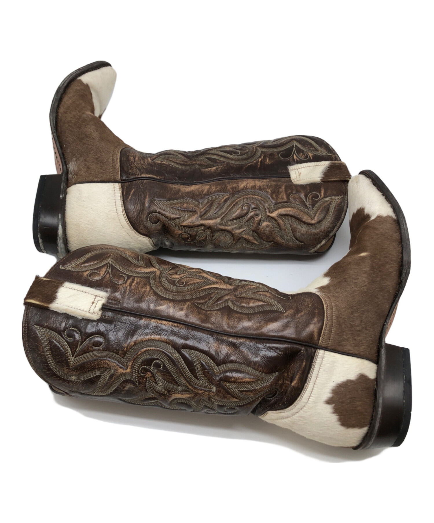 中古・古着通販】RANCHO (RANCHO) ウェスタンブーツ ブラウン サイズ