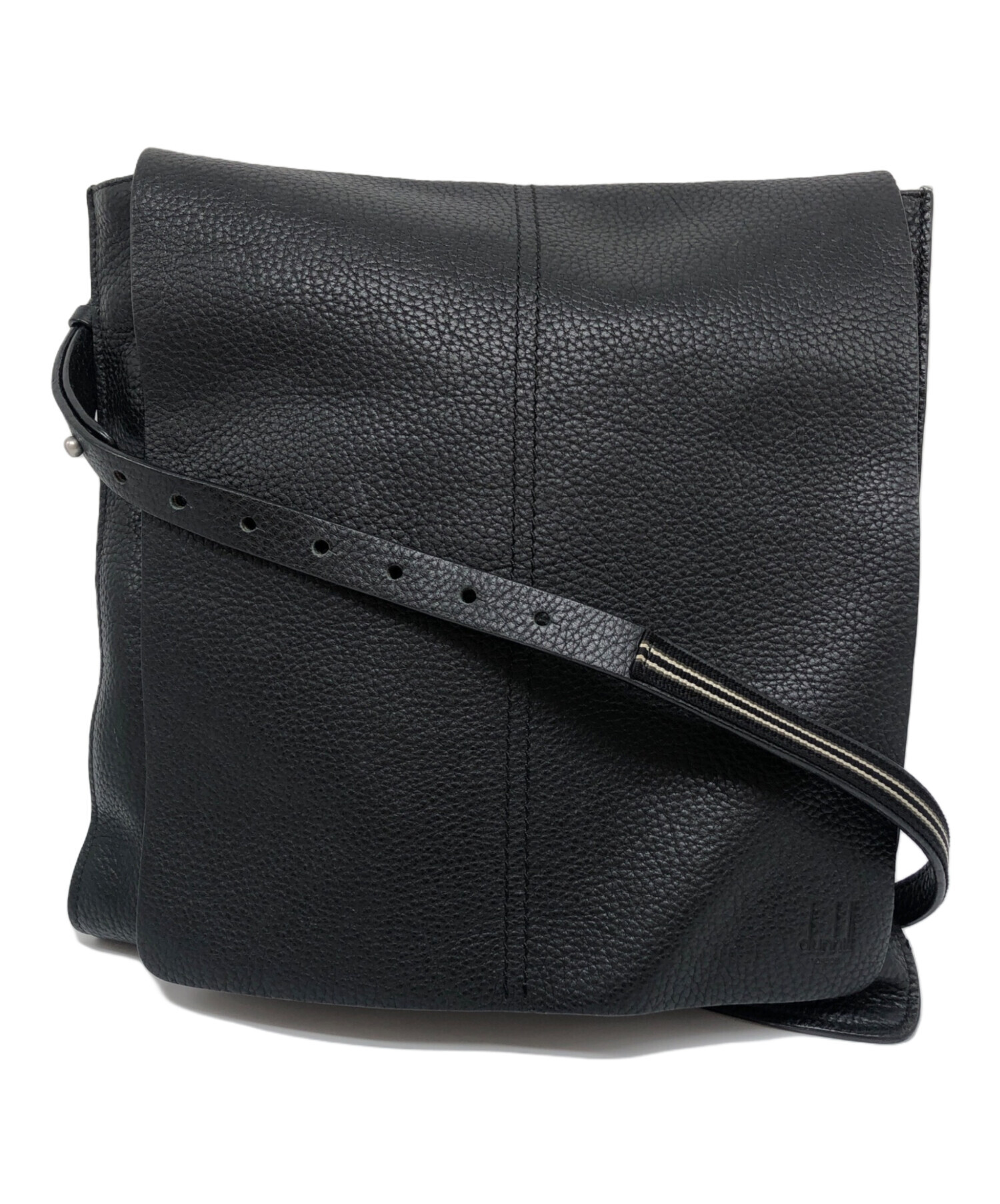 中古・古着通販】dunhill (ダンヒル) フラップショルダーバッグ 
