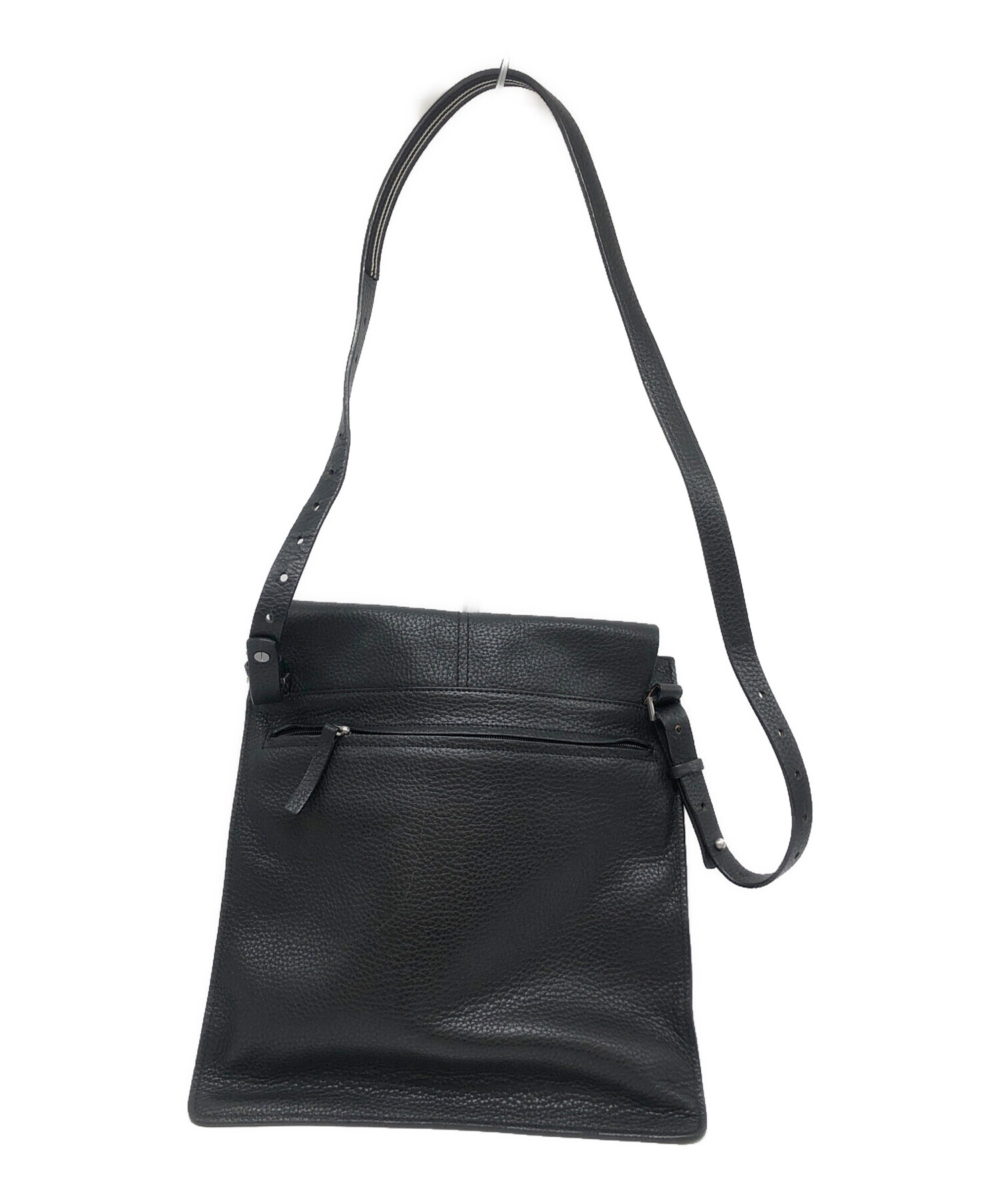 中古・古着通販】dunhill (ダンヒル) フラップショルダーバッグ