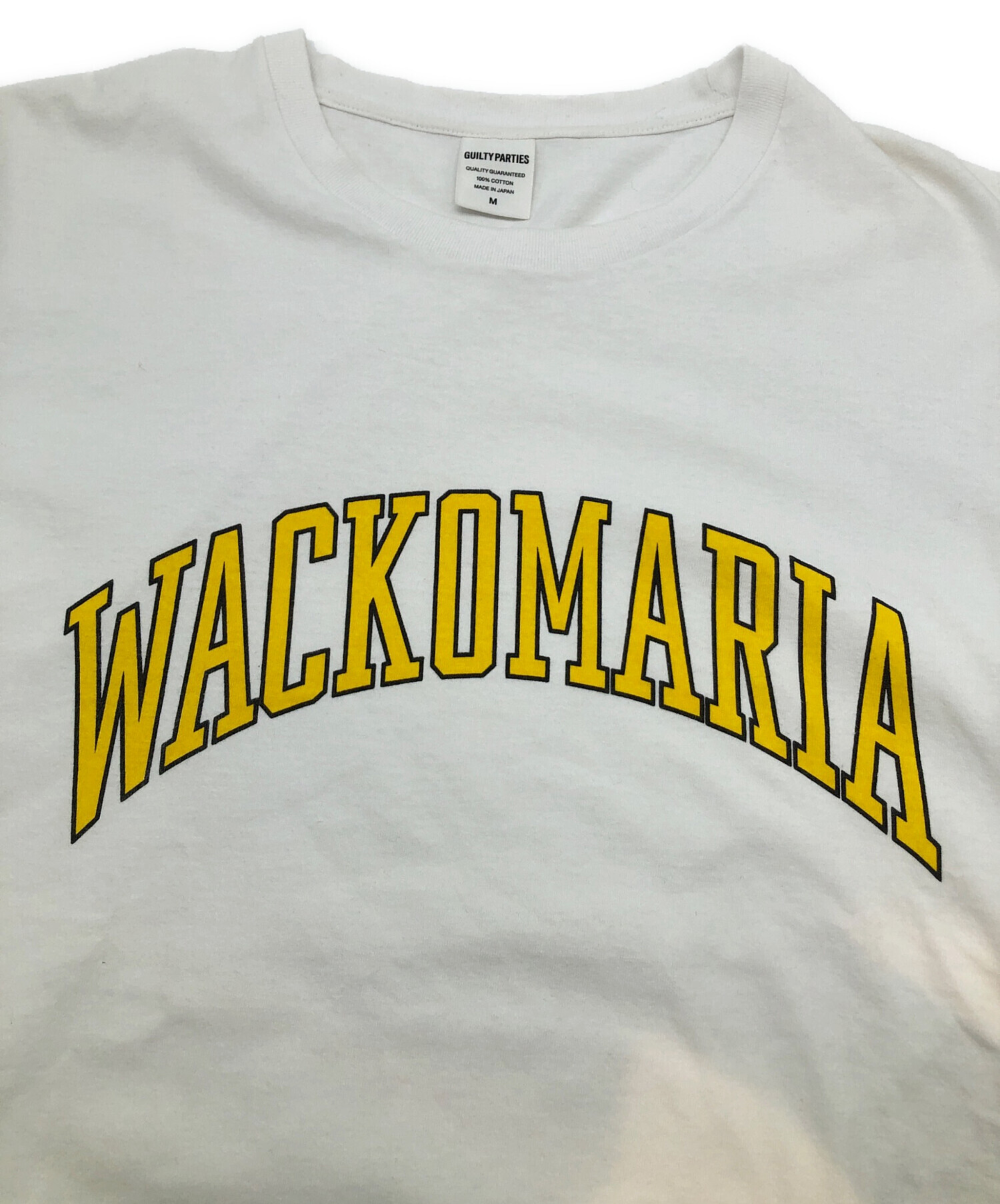 中古・古着通販】WACKO MARIA (ワコマリア) ロゴプリントTシャツ