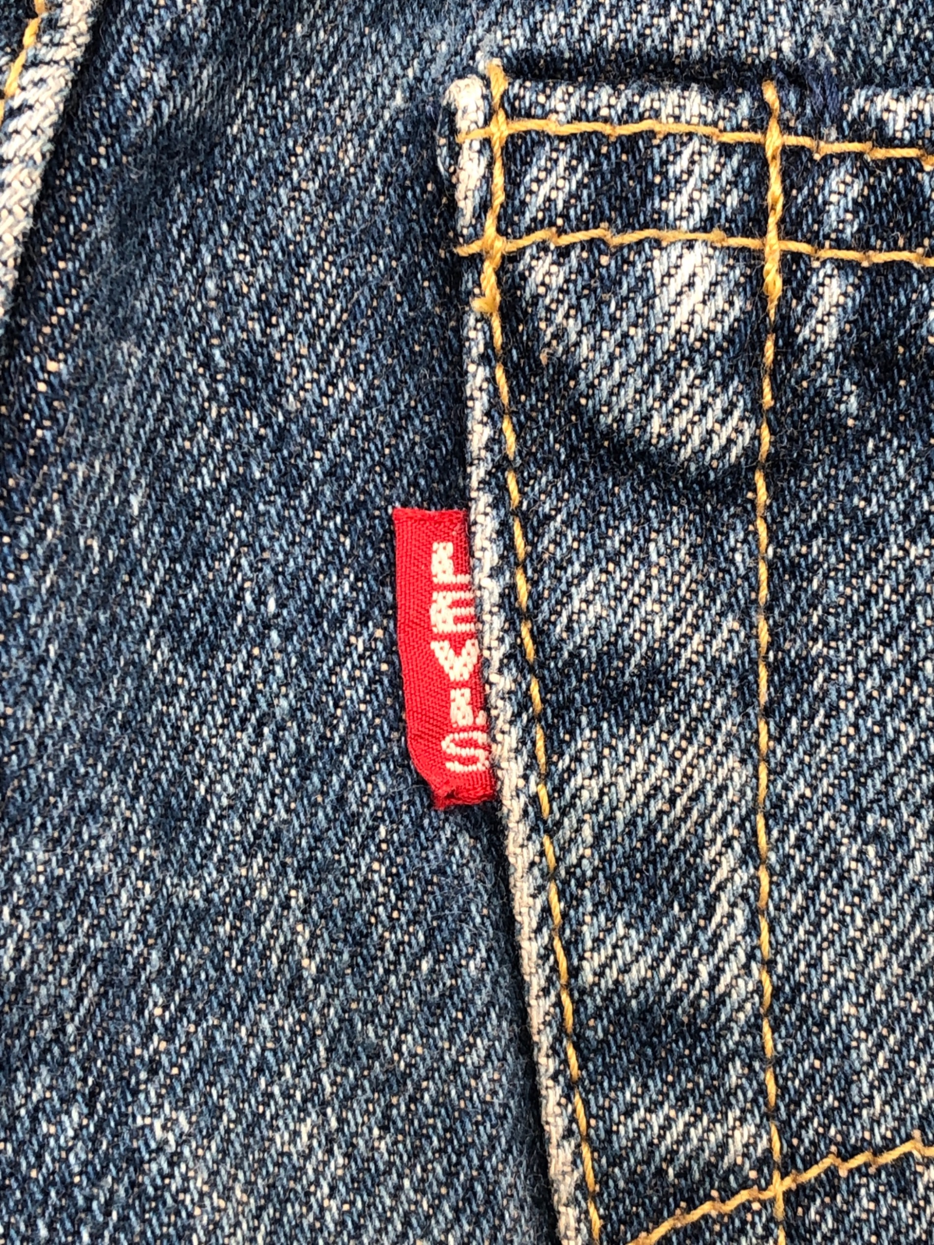 中古・古着通販】LEVI'S (リーバイス) 90s 702XX復刻デニムパンツ 釦裏