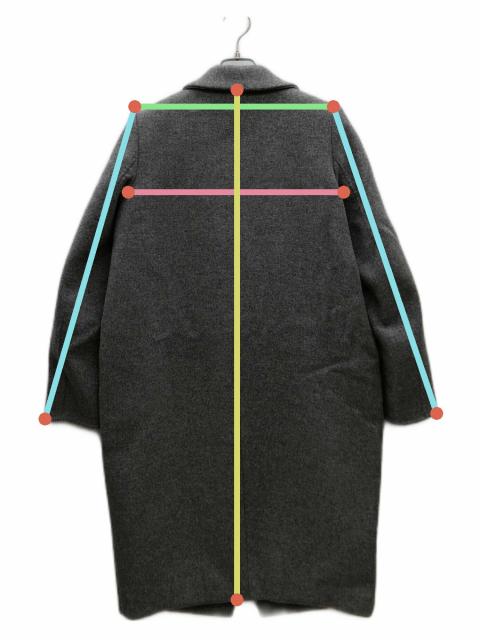 定価¥60000ほど。ENFOLD ウールコート サイズ38 中古・古着通販】ENFOLD (エンフォルド) ウールコート グレー