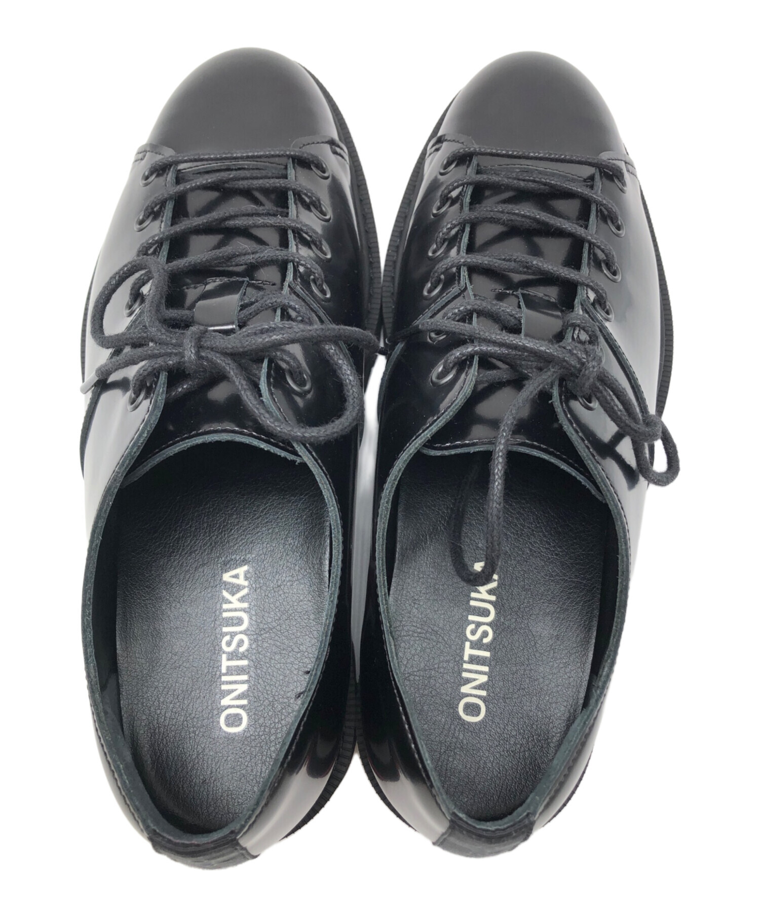 中古・古着通販】ONITSUKA (オニツカ) LACE-UP LO ブラック サイズ