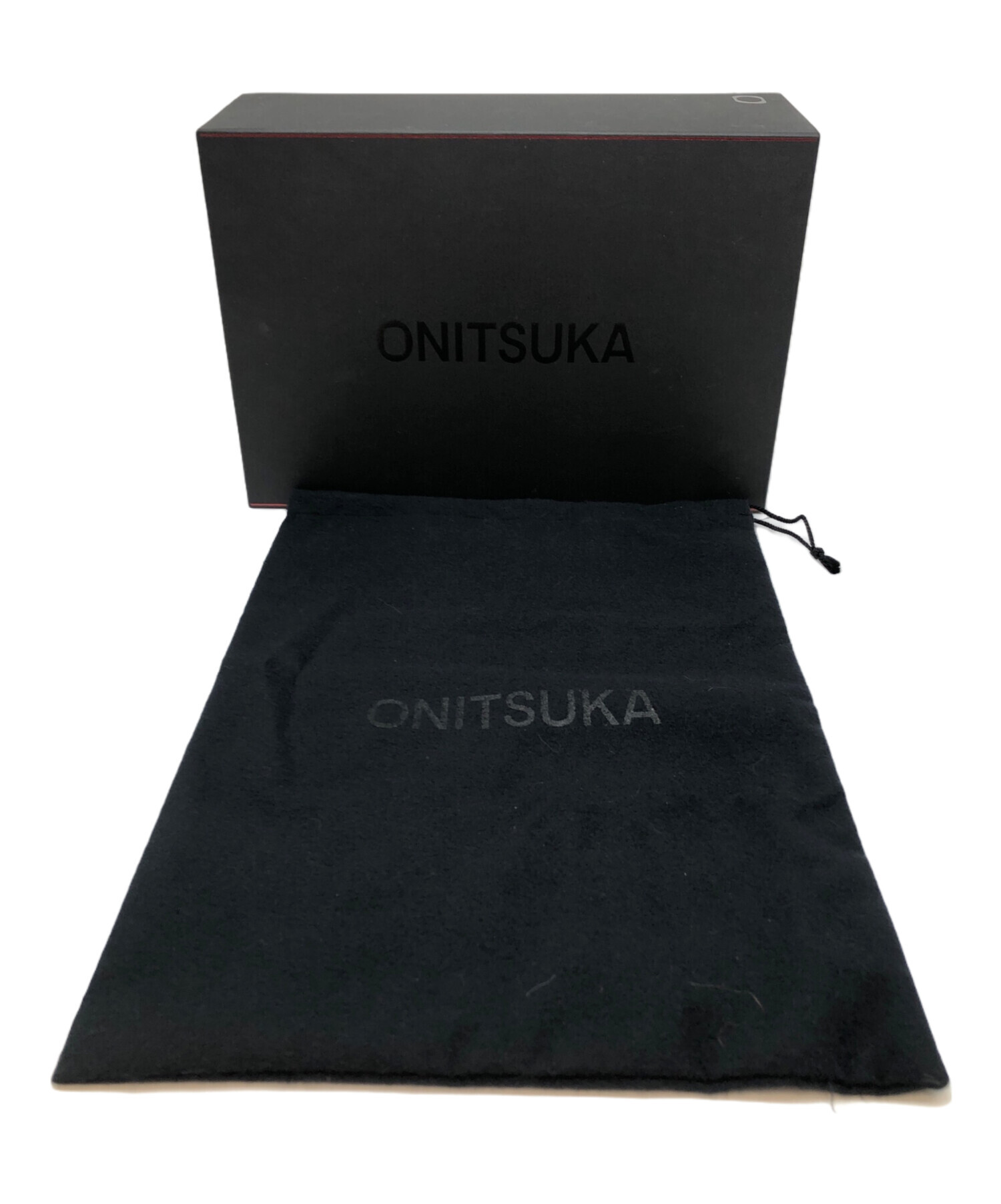 中古・古着通販】ONITSUKA (オニツカ) LACE-UP LO ブラック サイズ