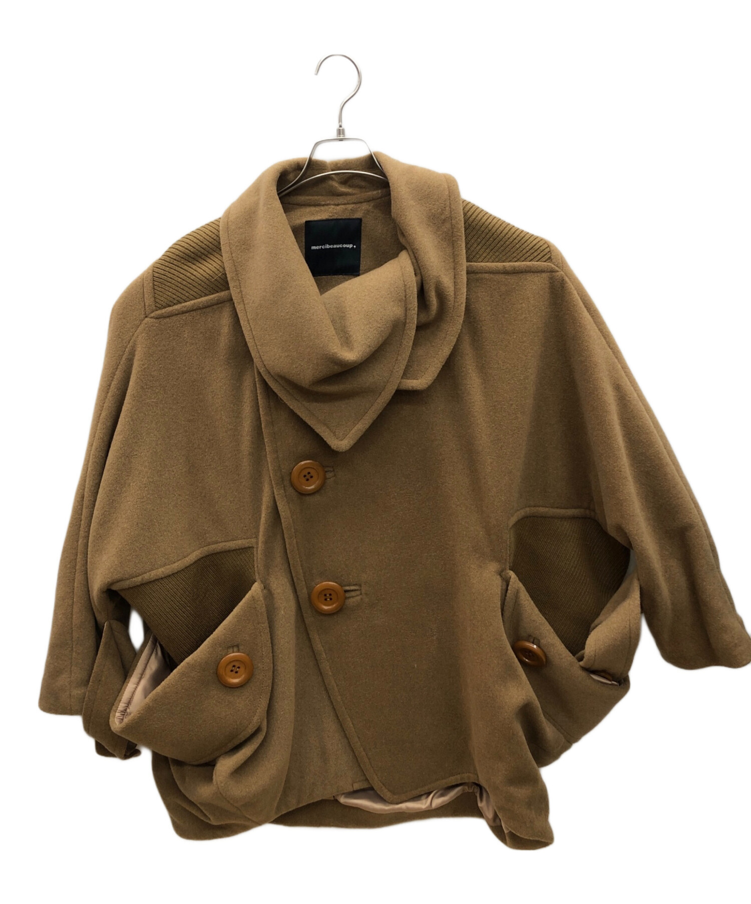 中古・古着通販】mercibeaucoup (メルシーボークー) ブルゾン ブラウン