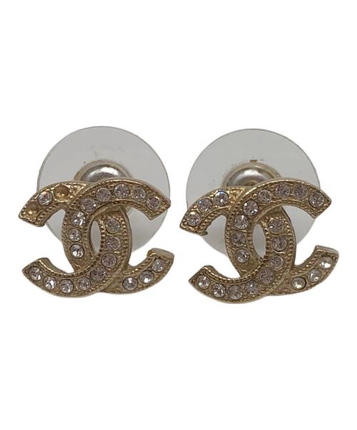 レア✧₊新品未使用　CHANEL ピアス　ゴールド 中古・古着通販】CHANEL (シャネル) ピアス ゴールド｜ブランド・古着