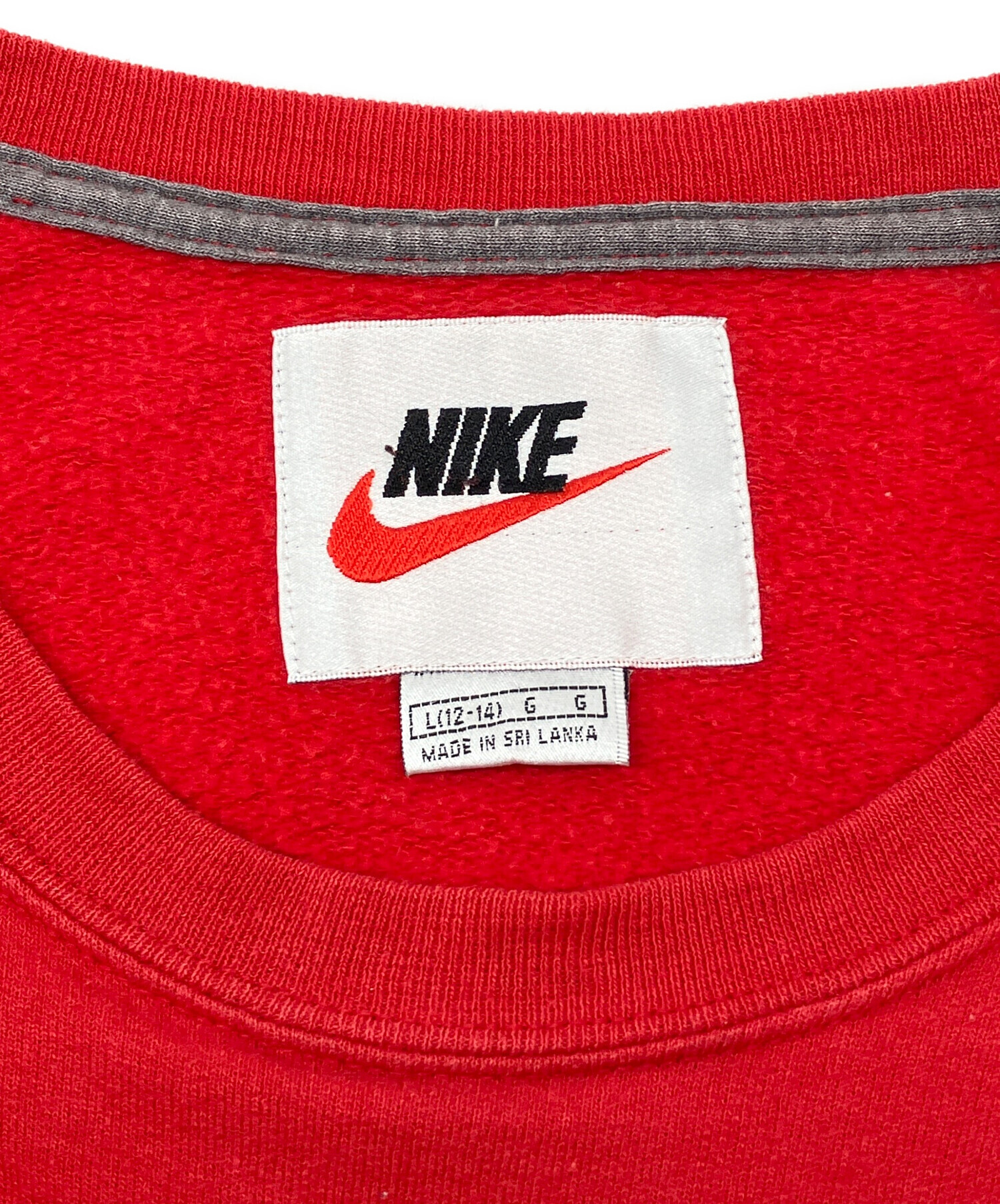 中古・古着通販】NIKE (ナイキ) 90sクルーネックスウェット 白タグ