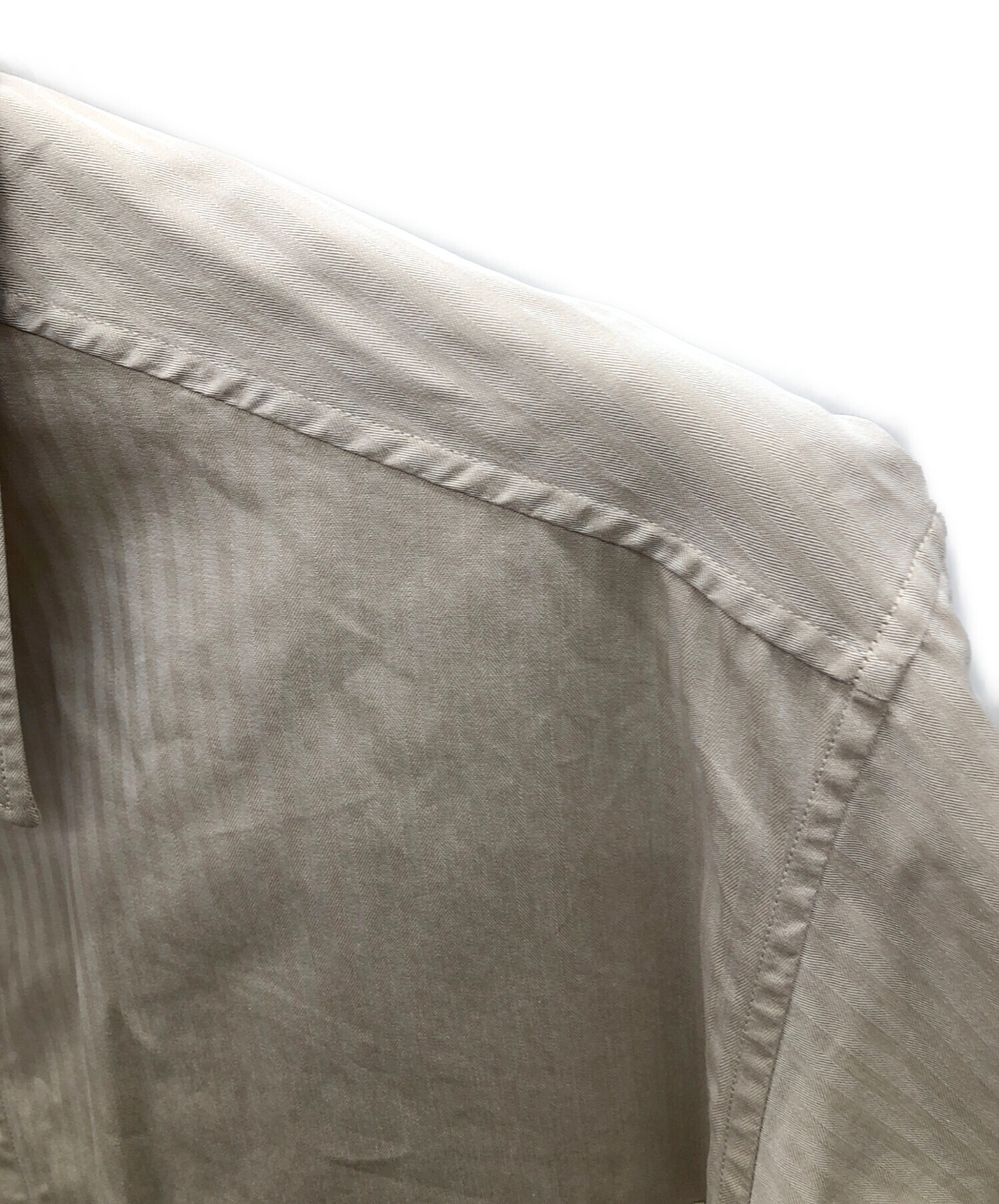中古・古着通販】AURALEE (オーラリー) WASHED FINX HERRINGBONE HALF