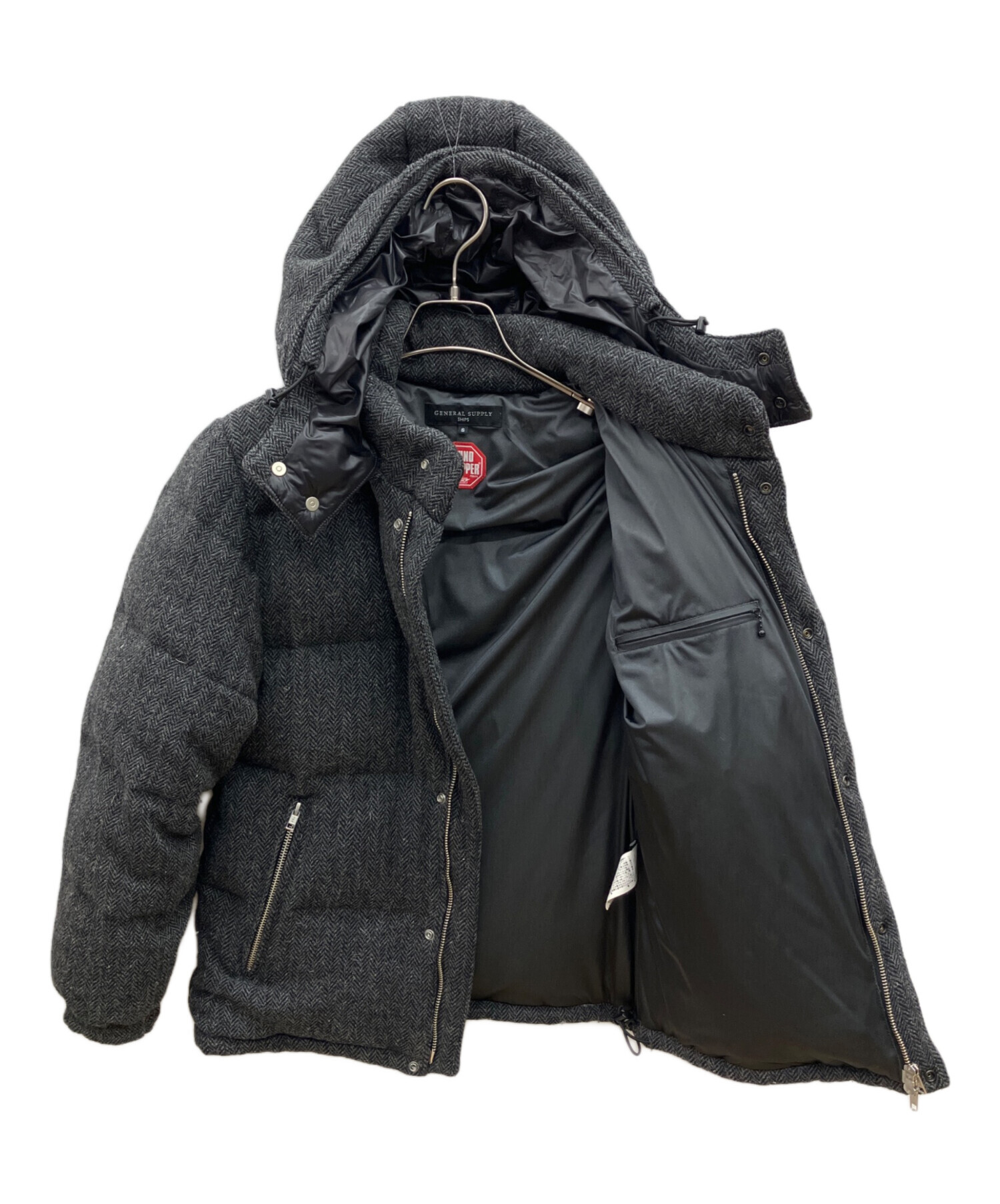 中古・古着通販 SHIPS GENERAL SUPPLY シップスジェネラルサプライ ダウンジャケット WINDSTOPPER グレー サイズ S ブランド・古着通販 トレファク公式 TREFAC FASHION スマホサイト