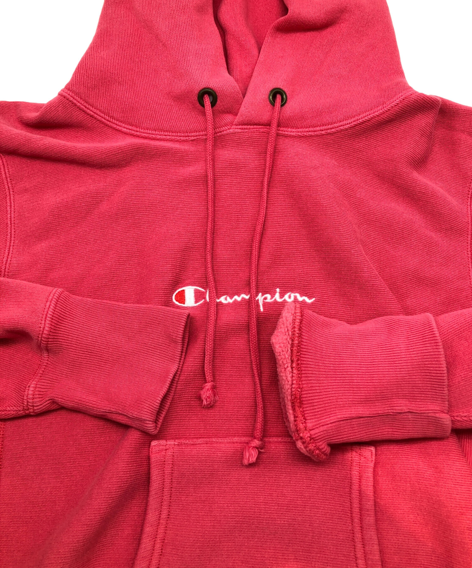 Champion リバースウィーブ プルオーバーパーカー ピンク L Champion（チャンピオン） レディース パーカー プルオーバー 大きい