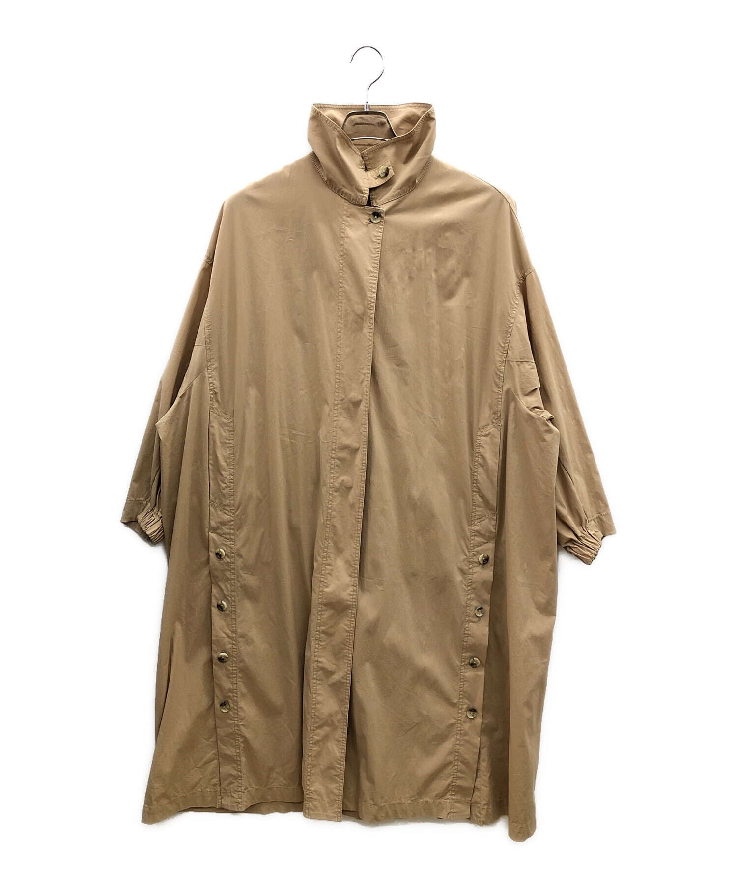中古・古着通販】Snidel (スナイデル) ステンカラーコート 21SS カーキ 