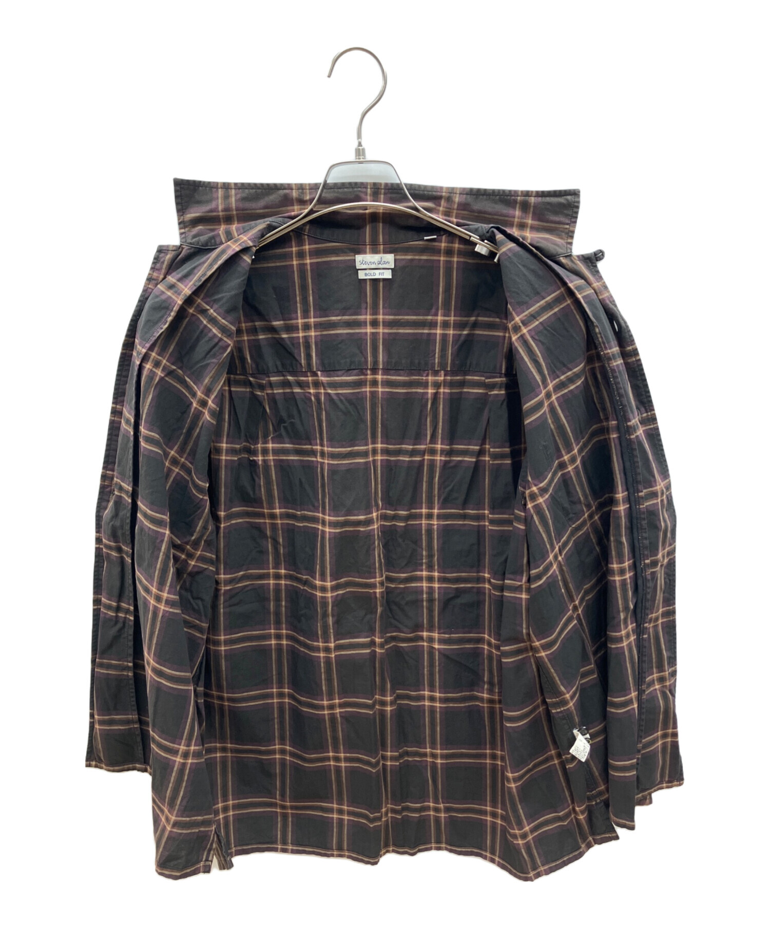 中古・古着通販】STEVEN ALAN (スティーブンアラン) 半袖シャツ
