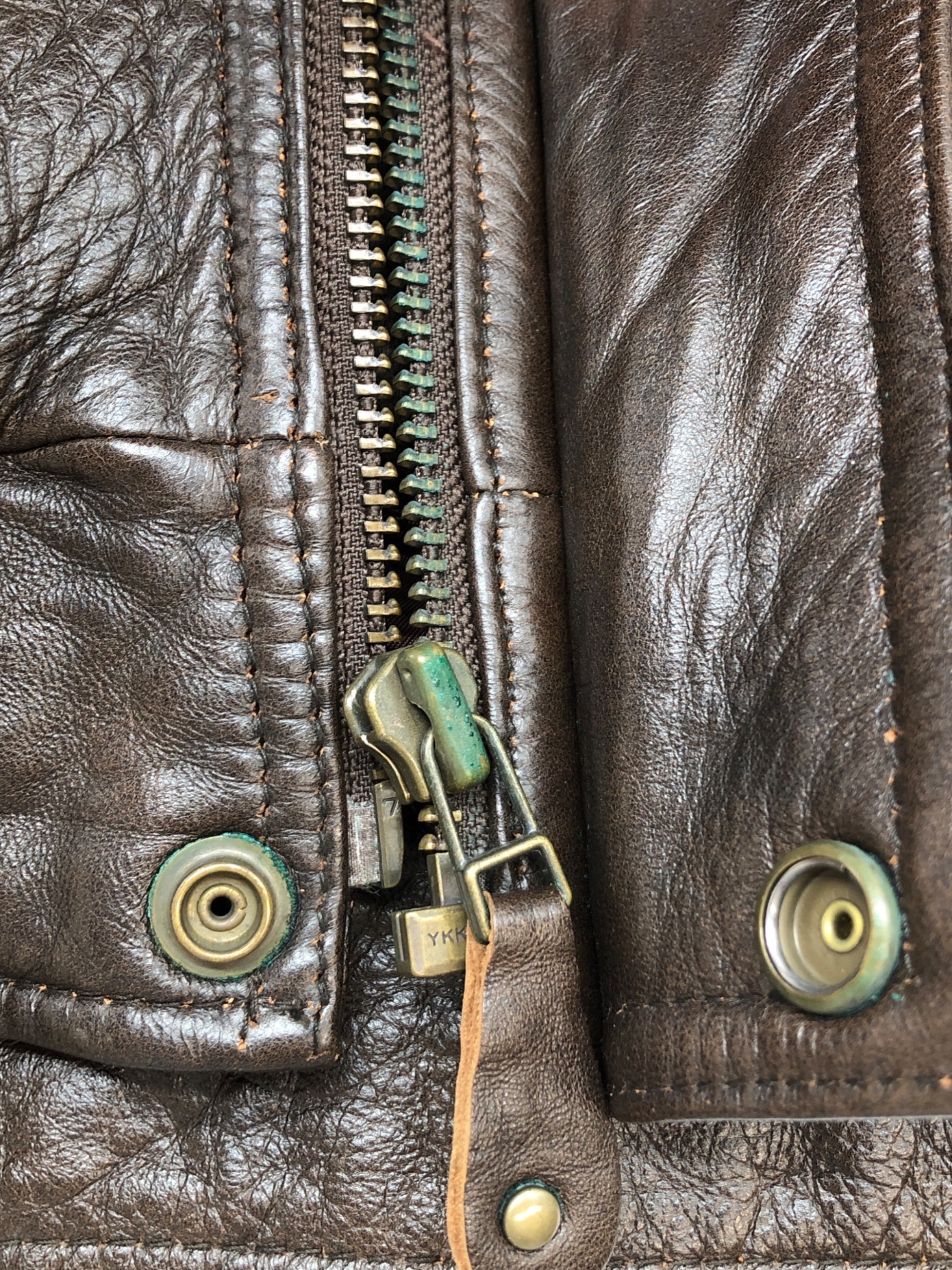 値下げします。最後のチャンスです。ラッキーストライクの革ジャン 最終値下げ ラッキーストライク 皮ジャン Mサイズ