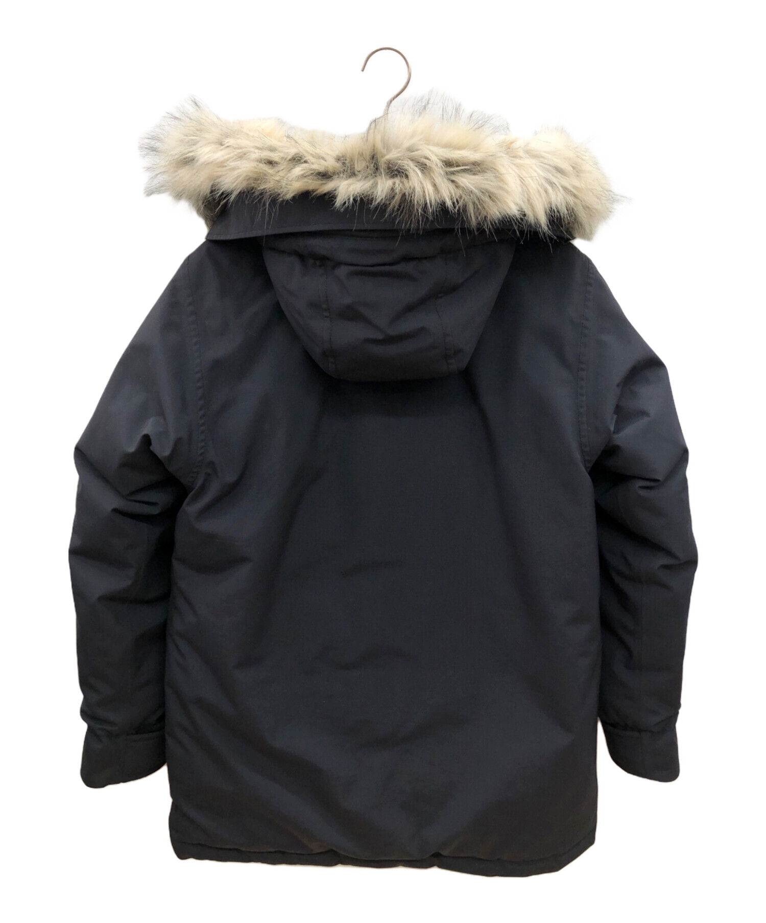 値下中：4/6迄： Woolrich ブラック ダウンジャケット Sサイズ 中古・古着通販】WOOLRICH (ウールリッチ) ダウンジャケット SUPERIOR