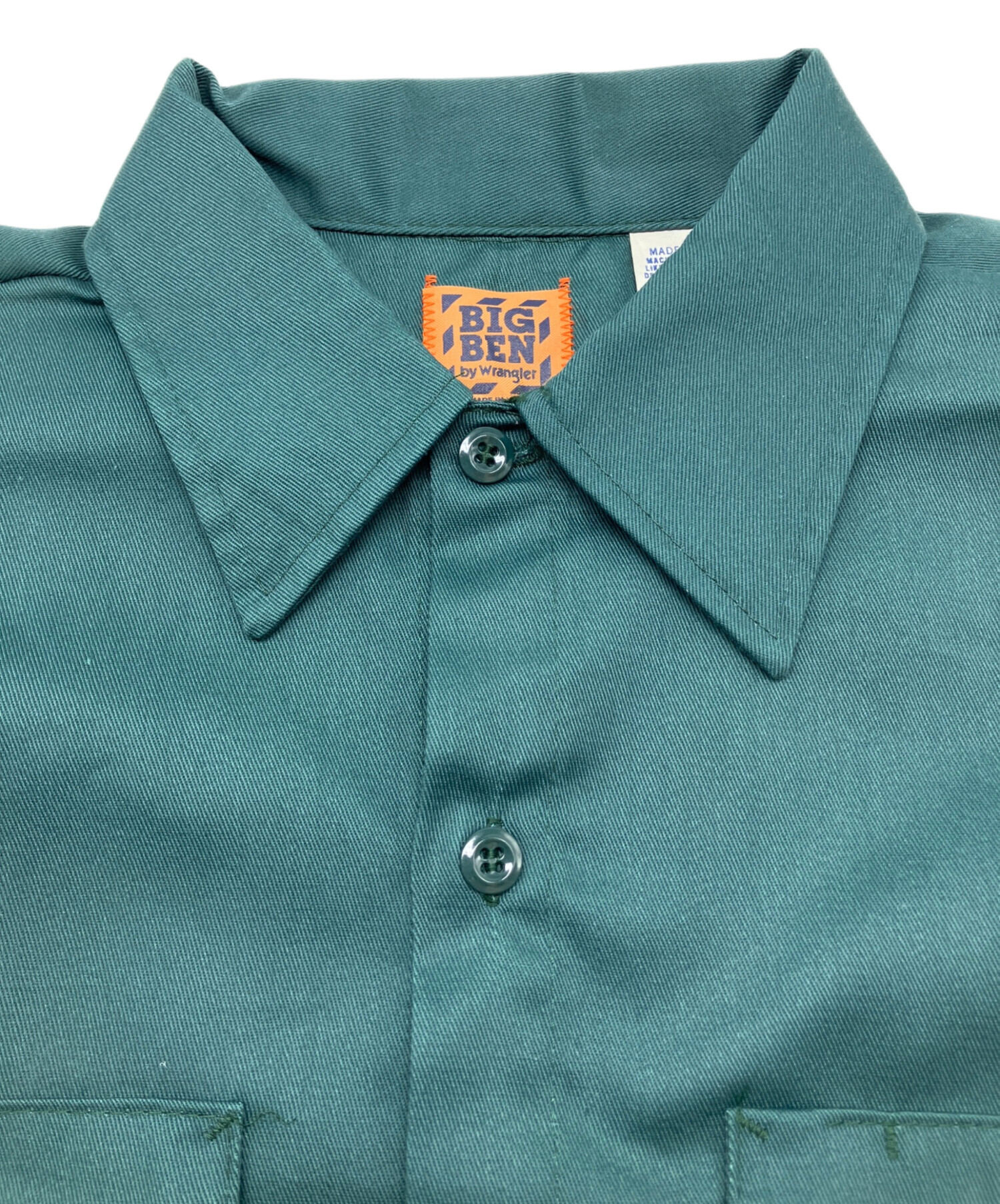 中古・古着通販】BIG BEN (ビックベン) 70sワークシャツ USA製 古着 