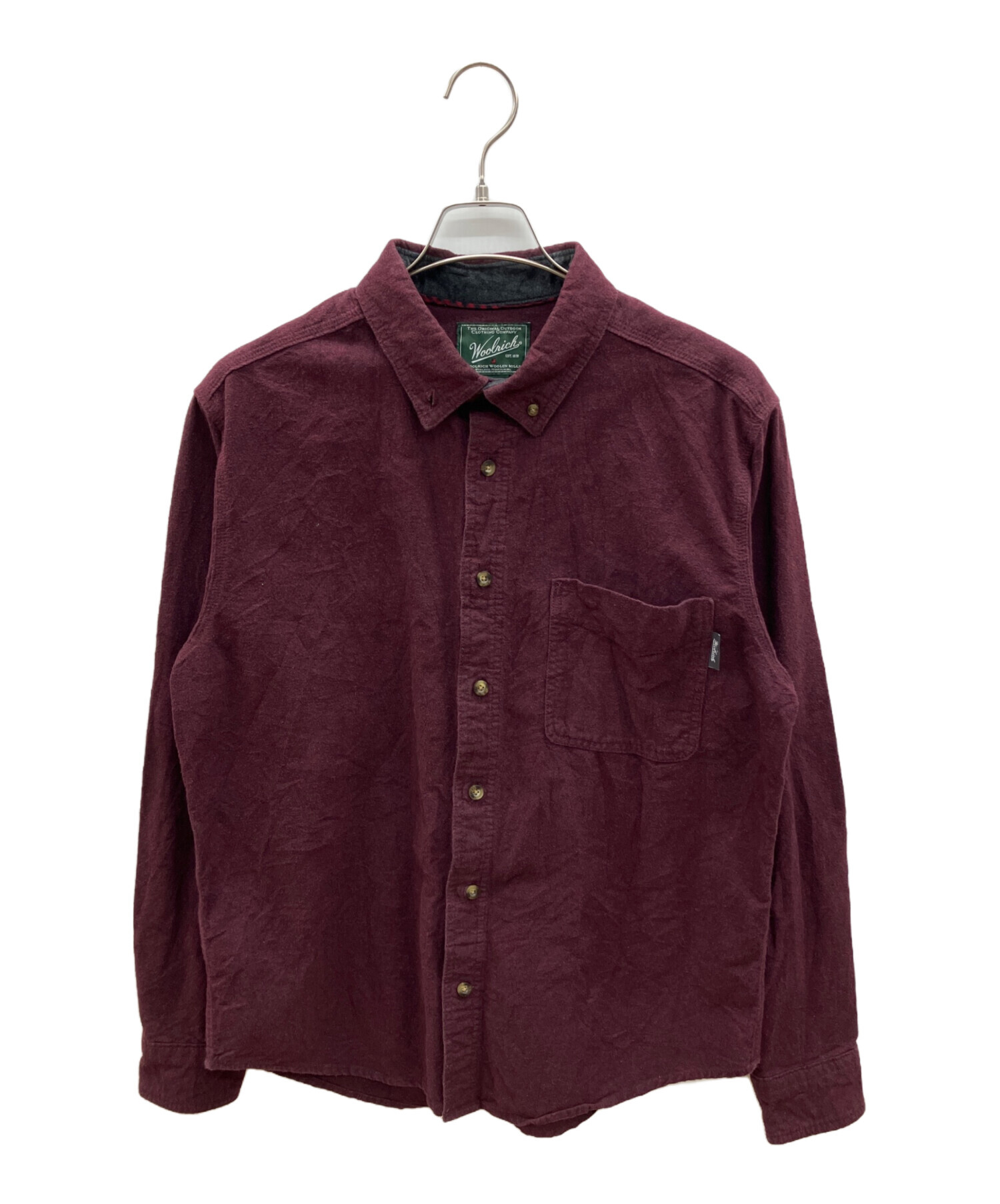 中古・古着通販】WOOLRICH (ウールリッチ) 90sボタンダウンシャツ 緑 