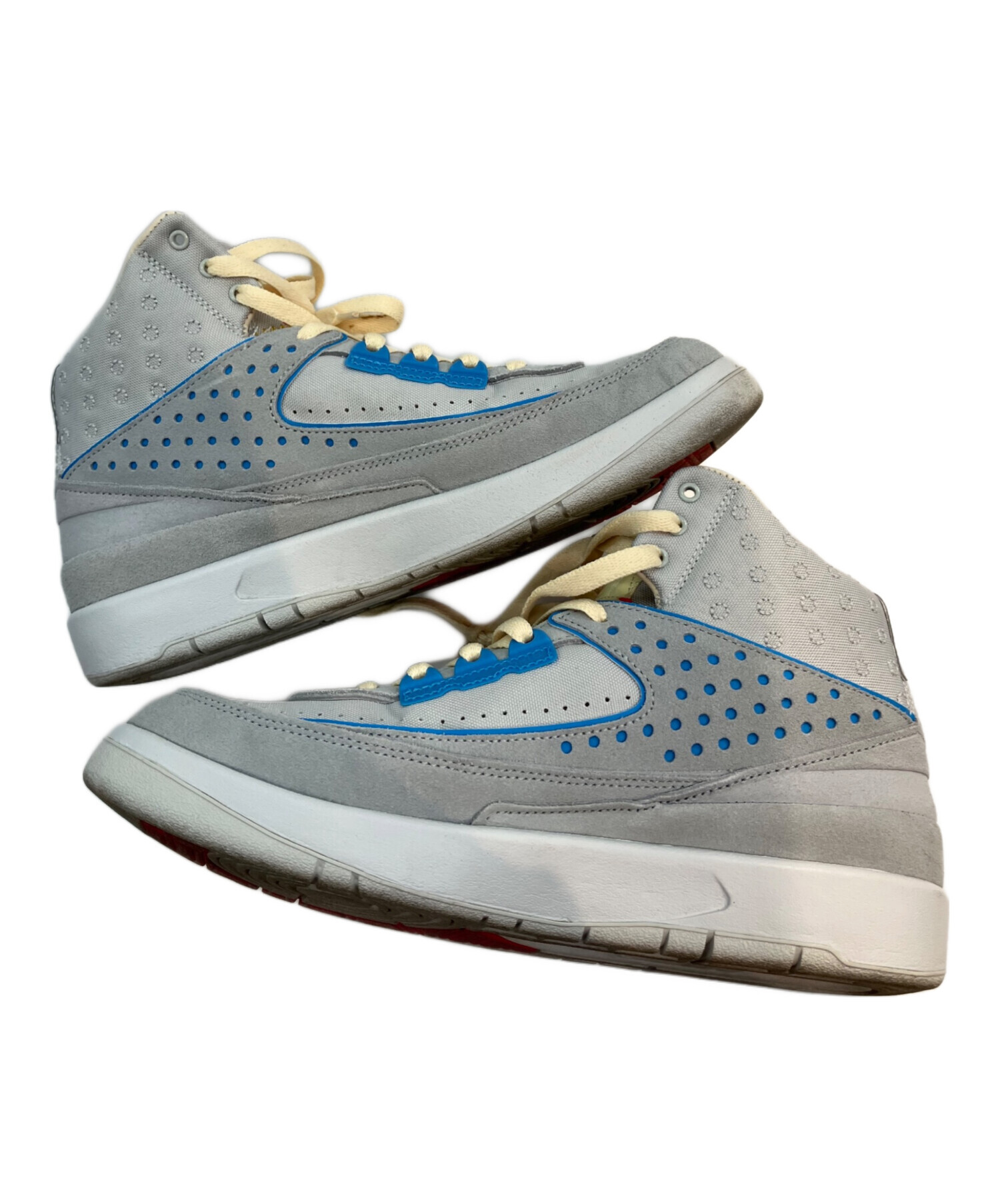 中古・古着通販】NIKE (ナイキ) AIR JORDAN 2 RETRO SP グレー サイズ 