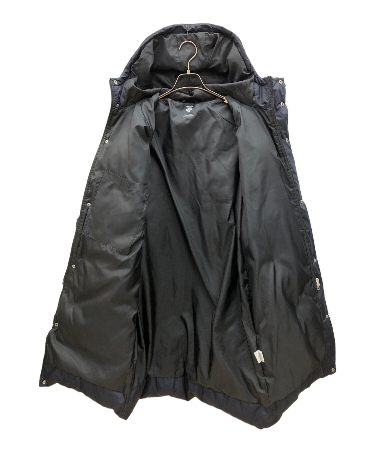 中古・古着通販】DESCENTE (デサント) ダウンコート ネイビー サイズ:L