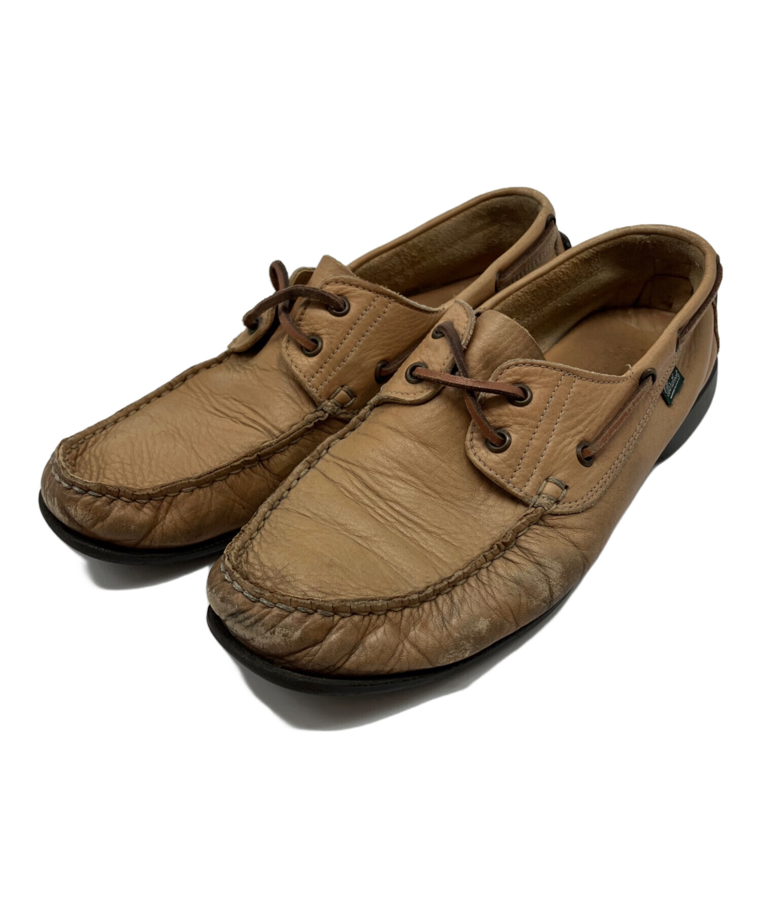 パラブーツ　ベージュ モカシン 中古・古着通販】PARABOOT (パラブーツ) モカシンシューズ ベージュ
